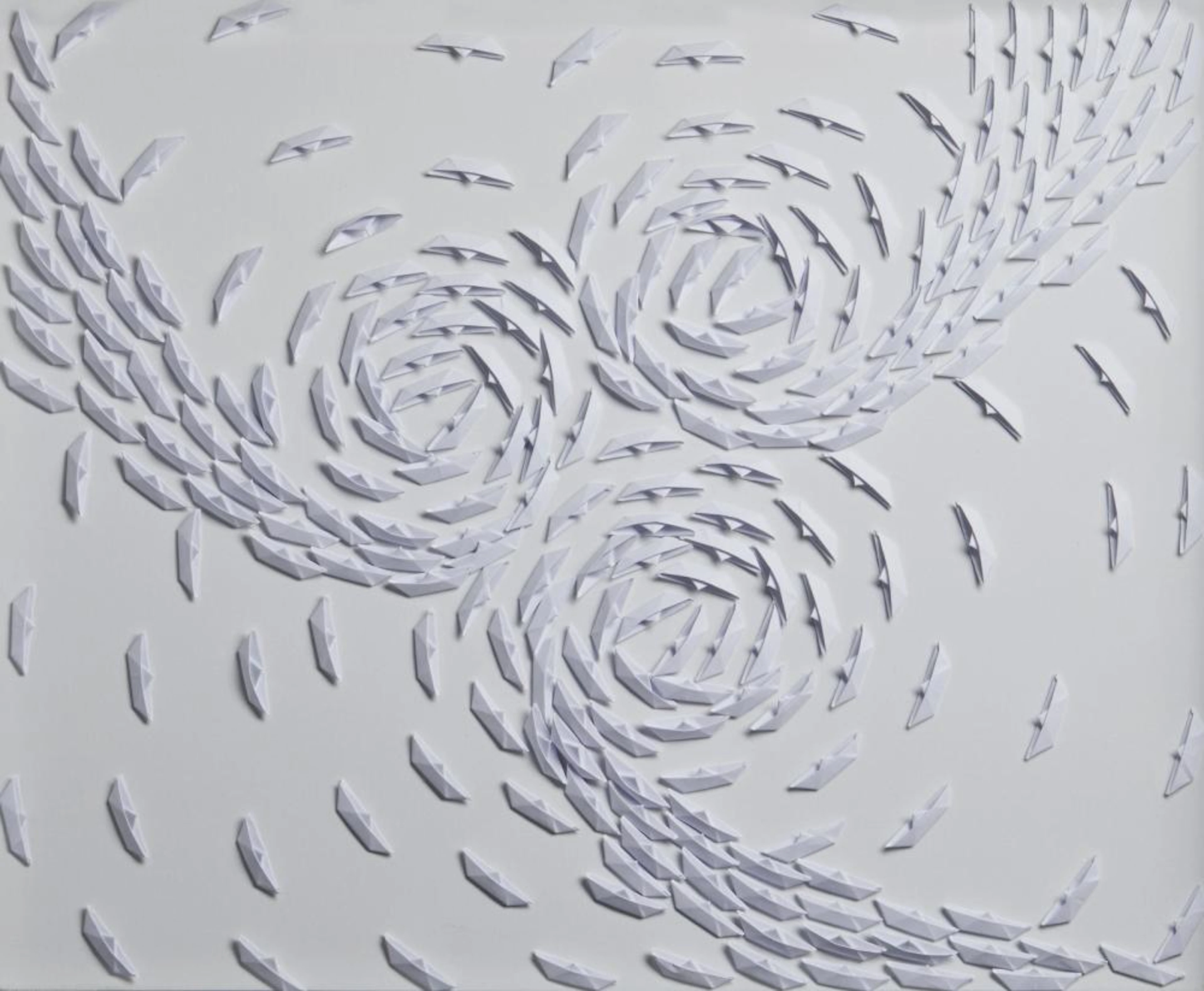 GUSMAROLI RICCARDO (n. 1963) Vortice bianco.