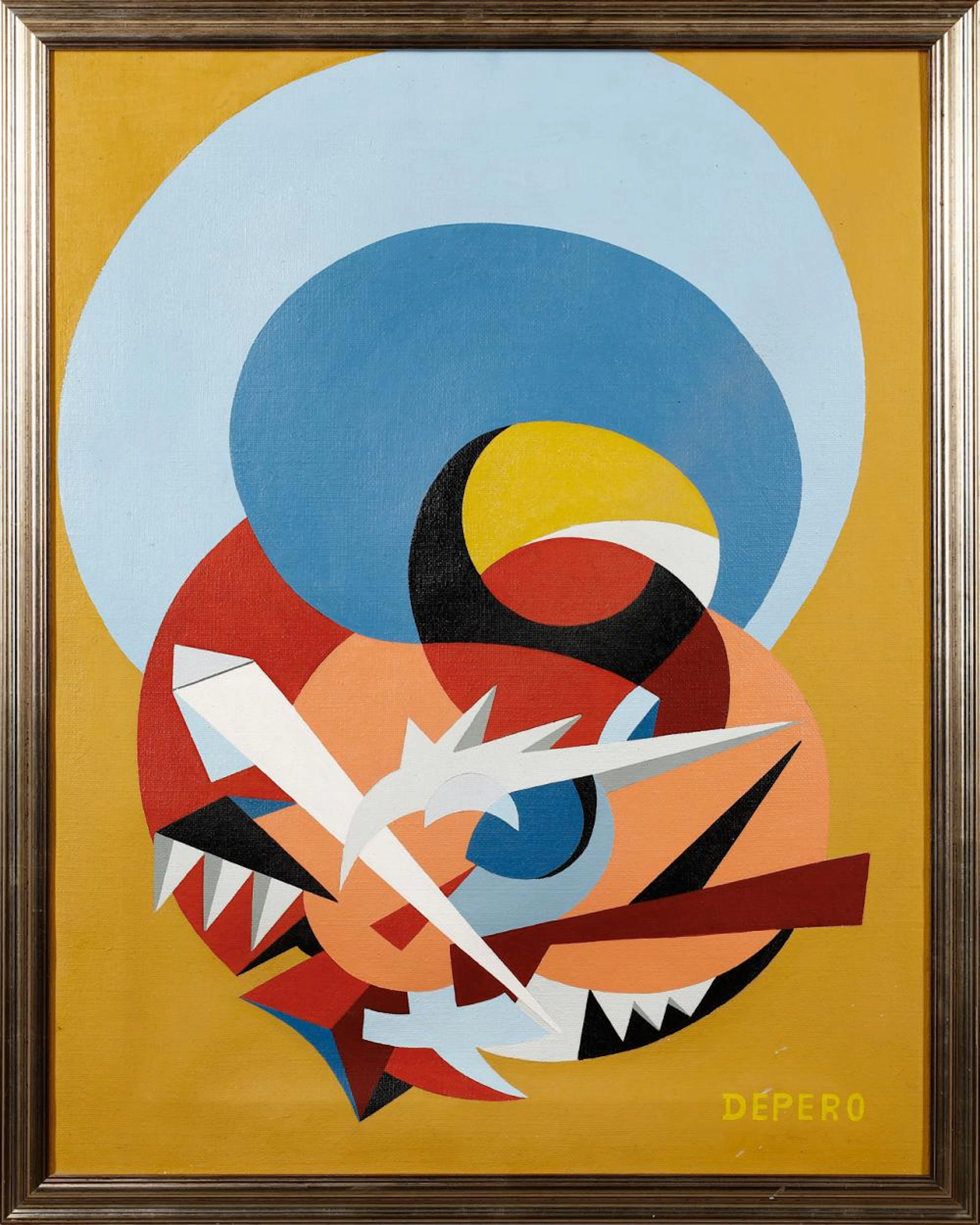 DEPERO FORTUNATO (1892 - 1960) Scoppio di granata.