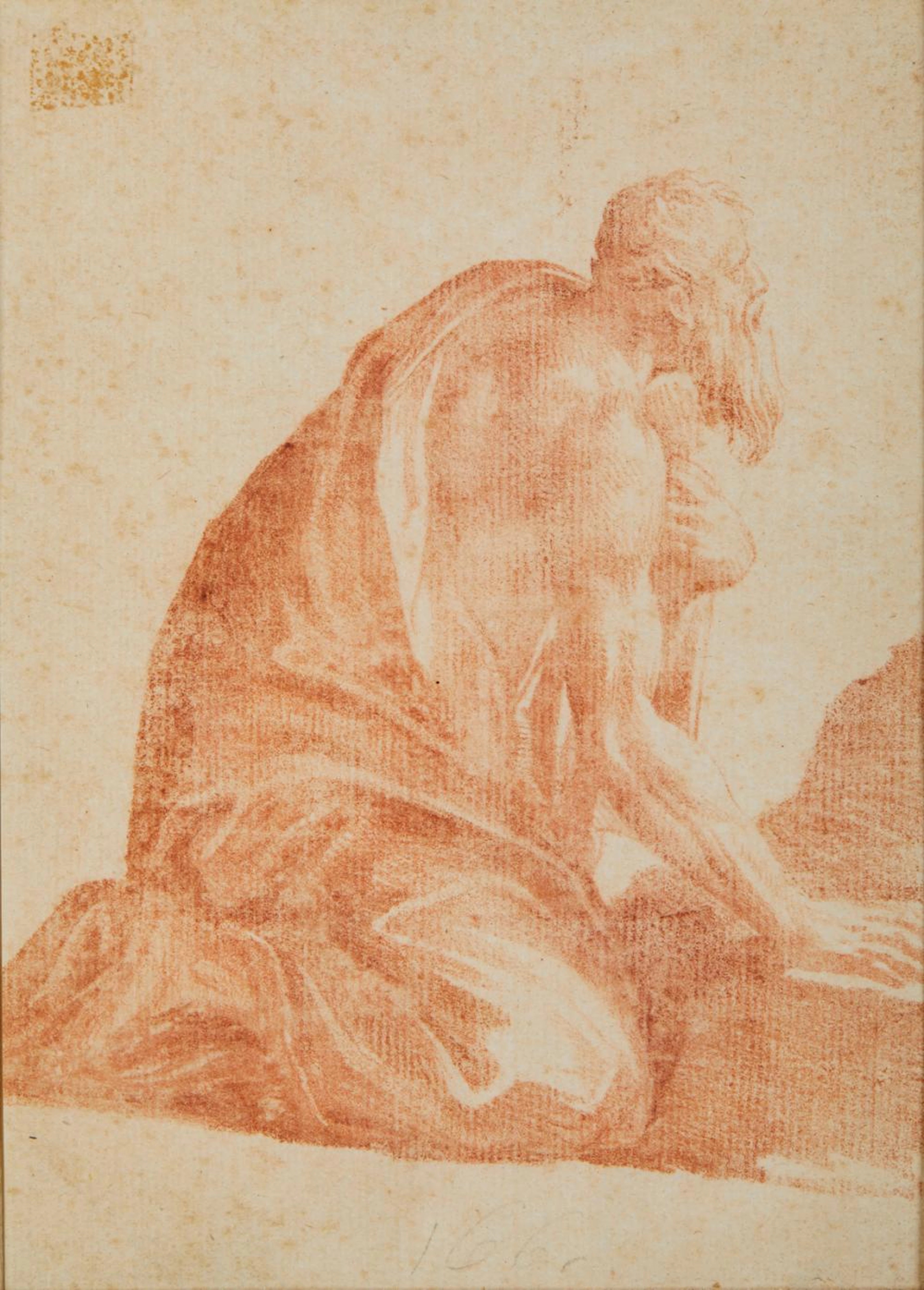 CALIARI, DETTO IL VERONESE PAOLO (1528 - 1588) Circle of. Study for S. Gerolamo