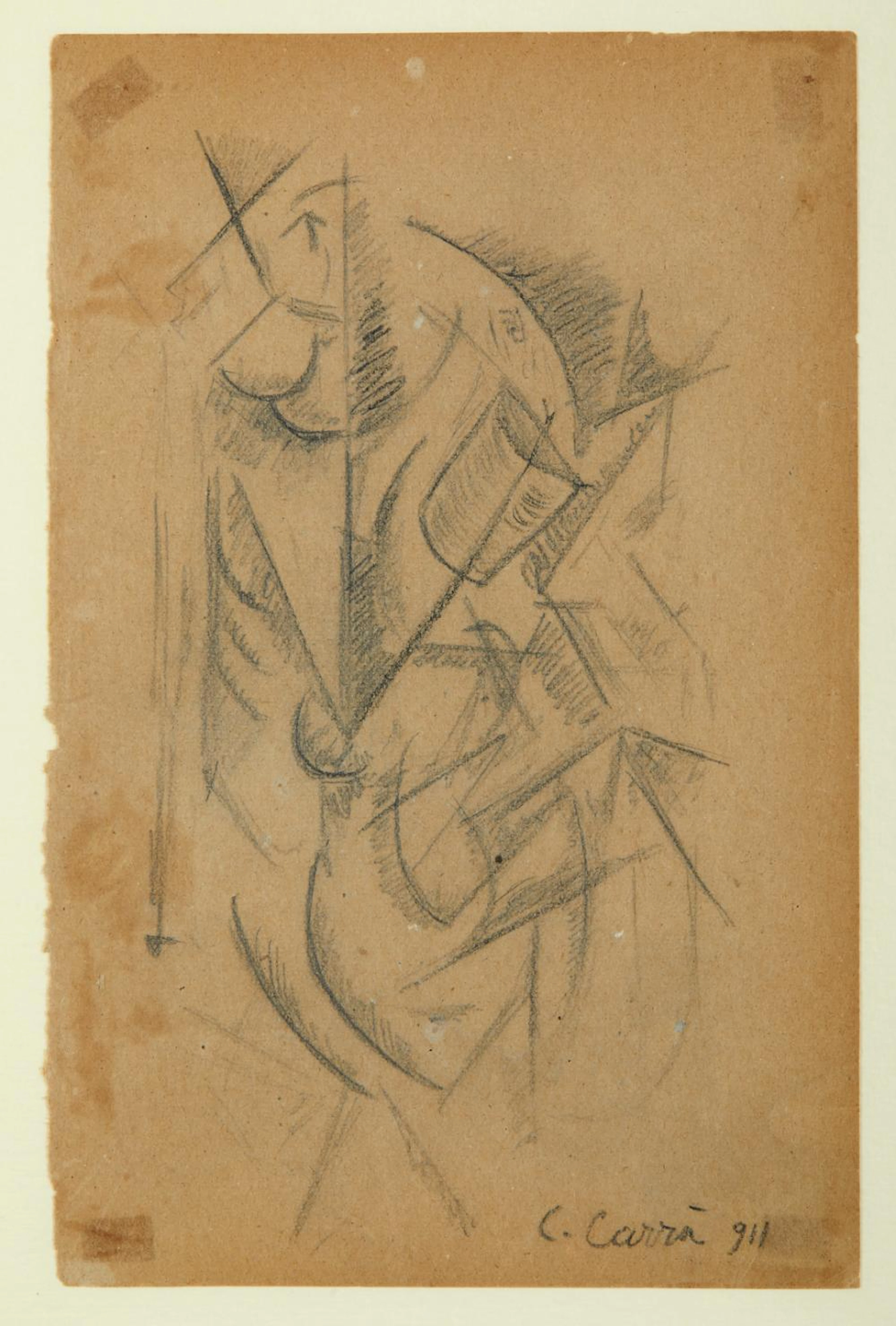 CARRA' CARLO (1881 - 1966) - Untitled.