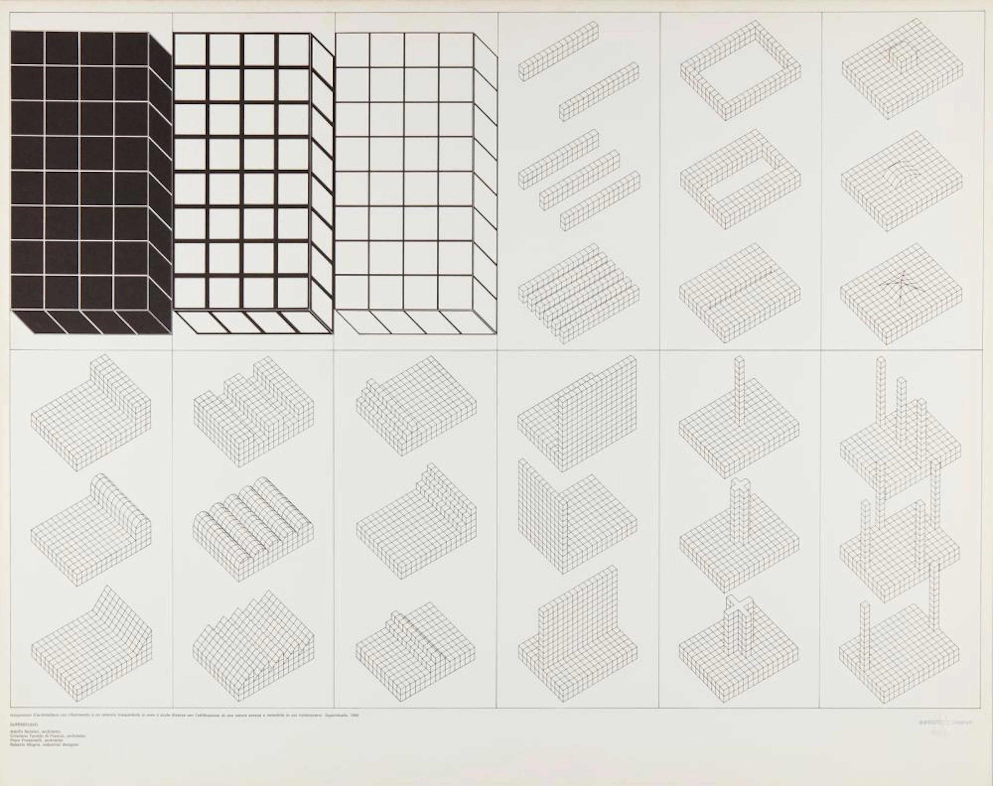 SUPERSTUDIO - Istogrammi d'architettura.