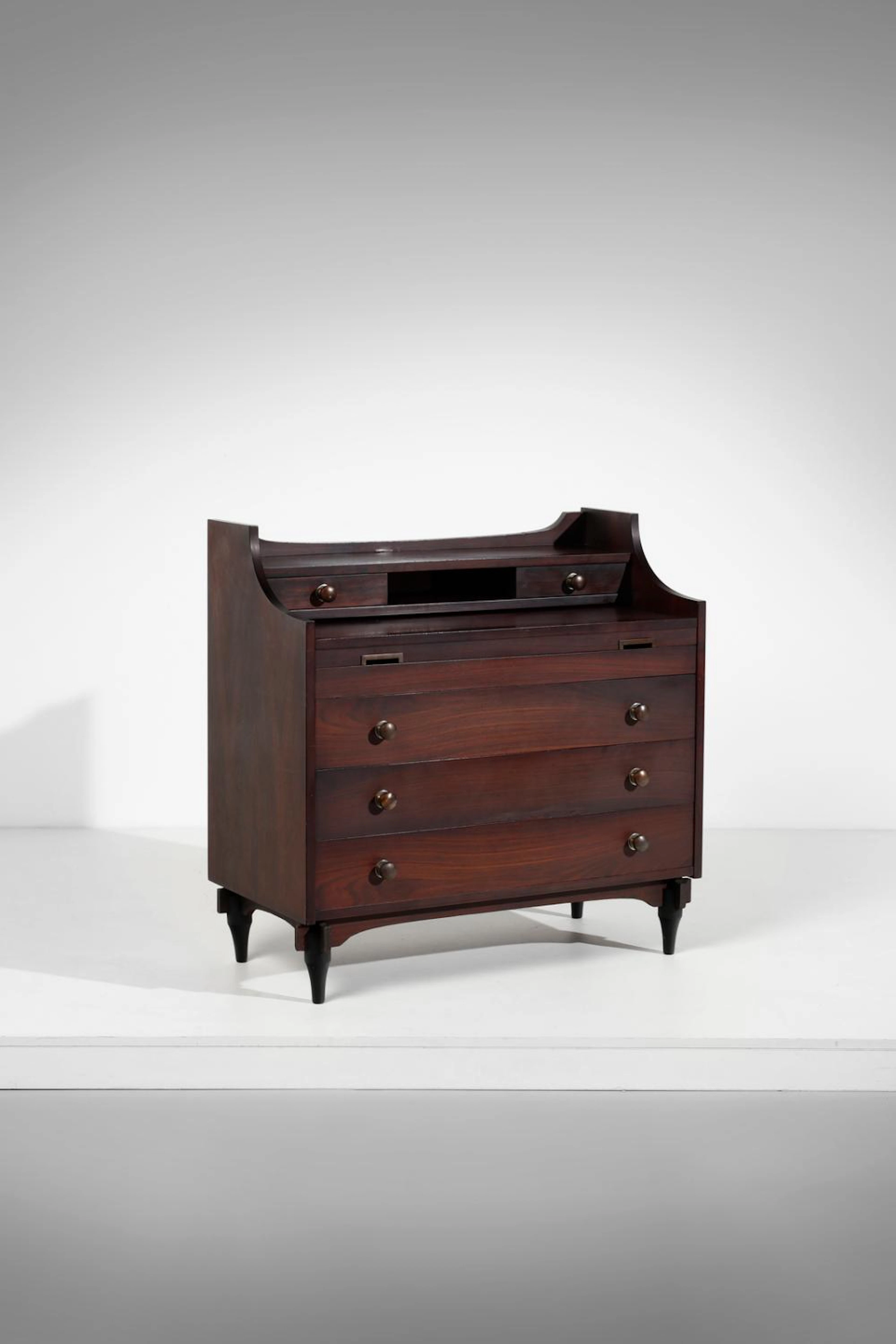 SALOCCHI CLAUDIO (1934 - 2009) SC284 chest of drawers with mirror for Sormani