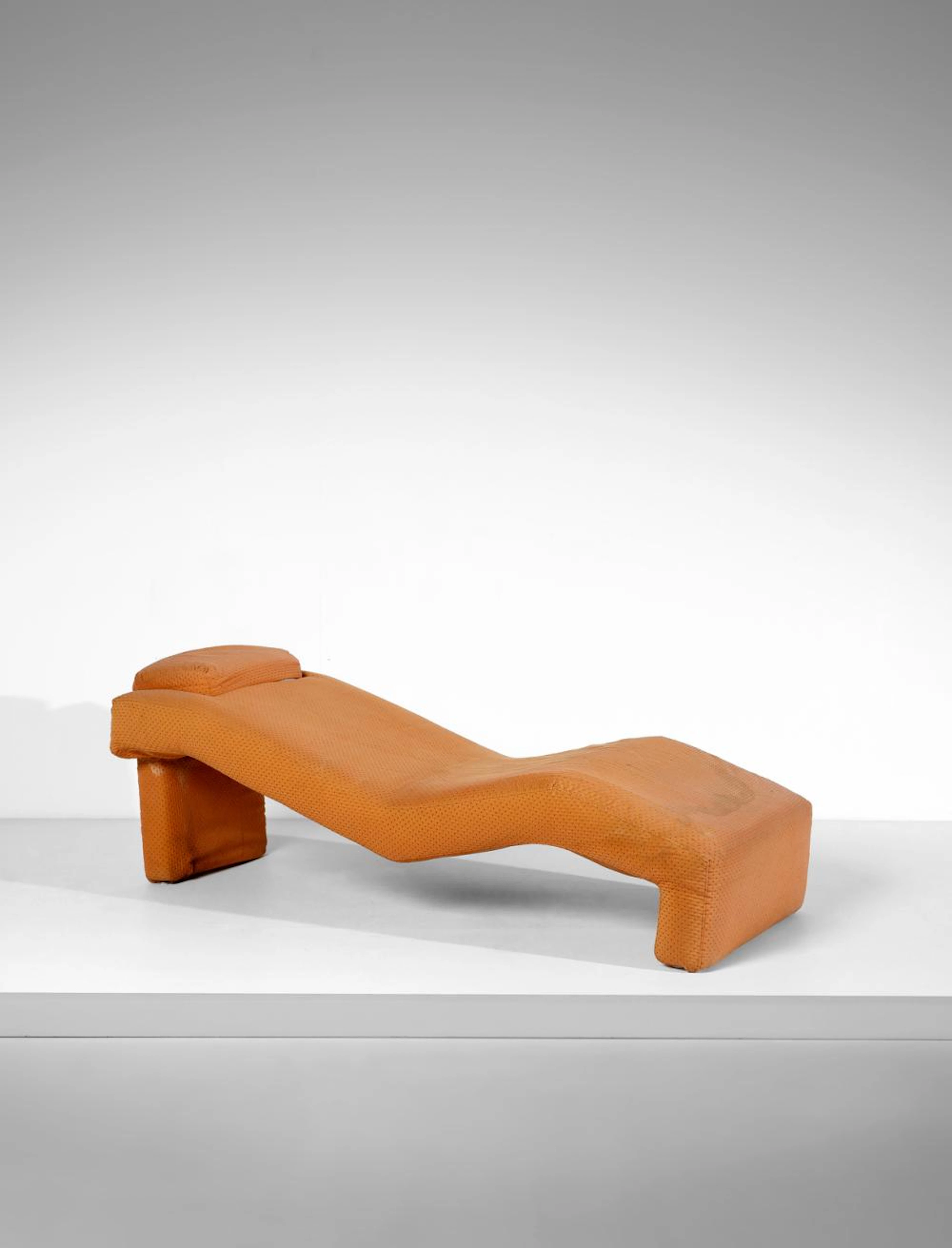 OLIVIER MOURGUE (n. 1939) attributed. Chaise longue