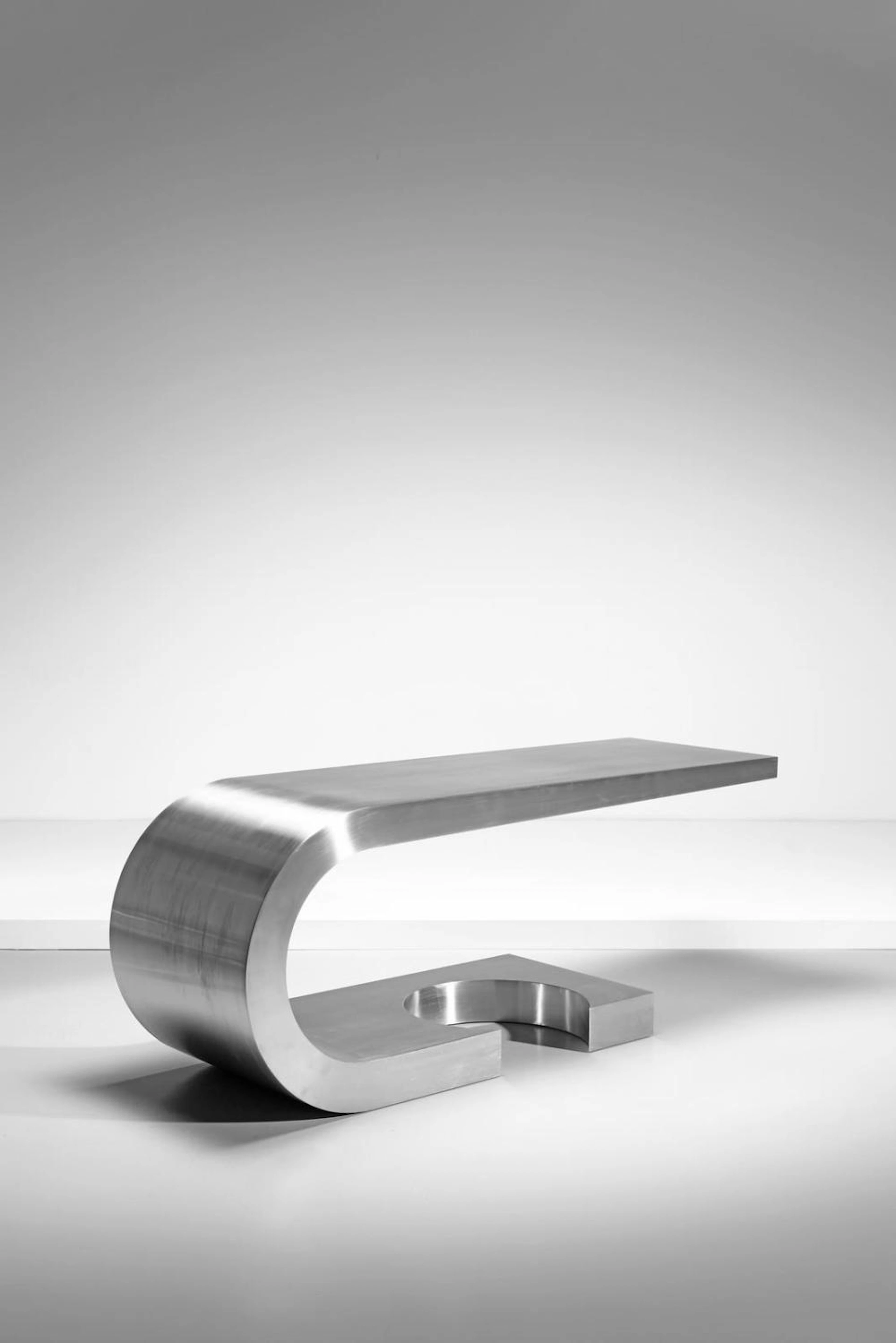 CECCHI MARZIO (1940 - 1990) Diapason writing desk for Studio Most