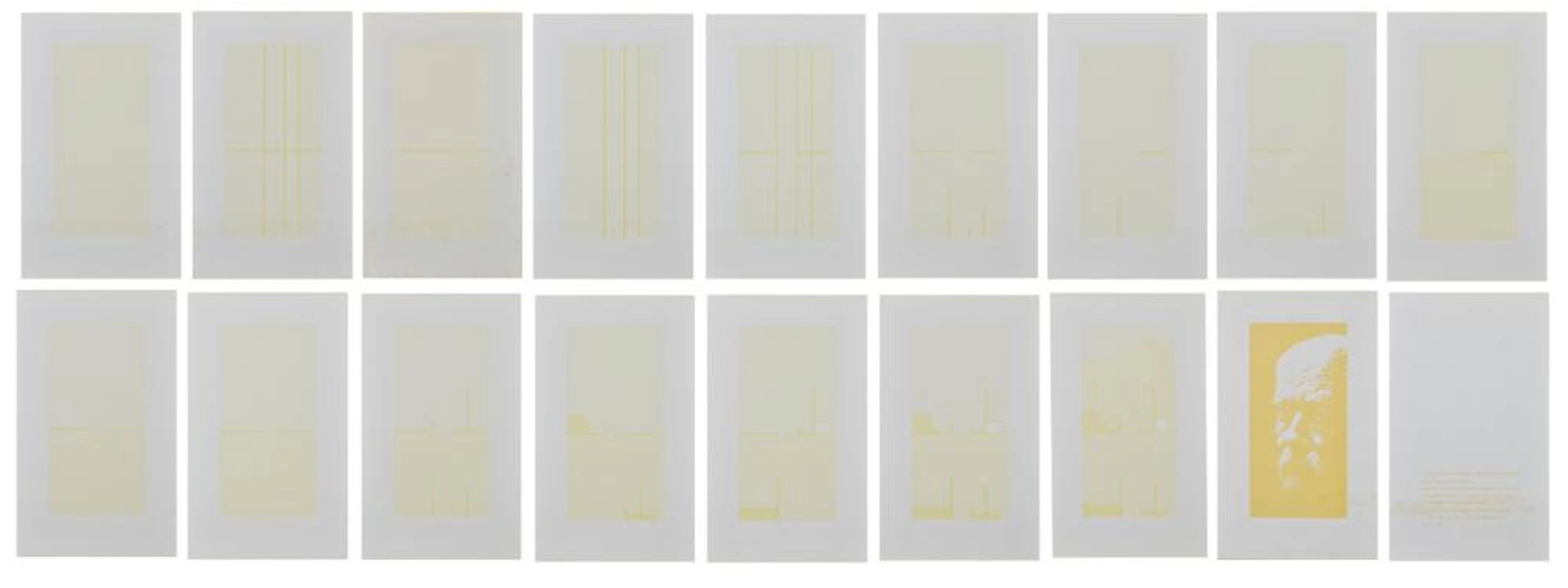 CALDERARA ANTONIO (1903 - 1978) - Folder composed of n.16 sheets.