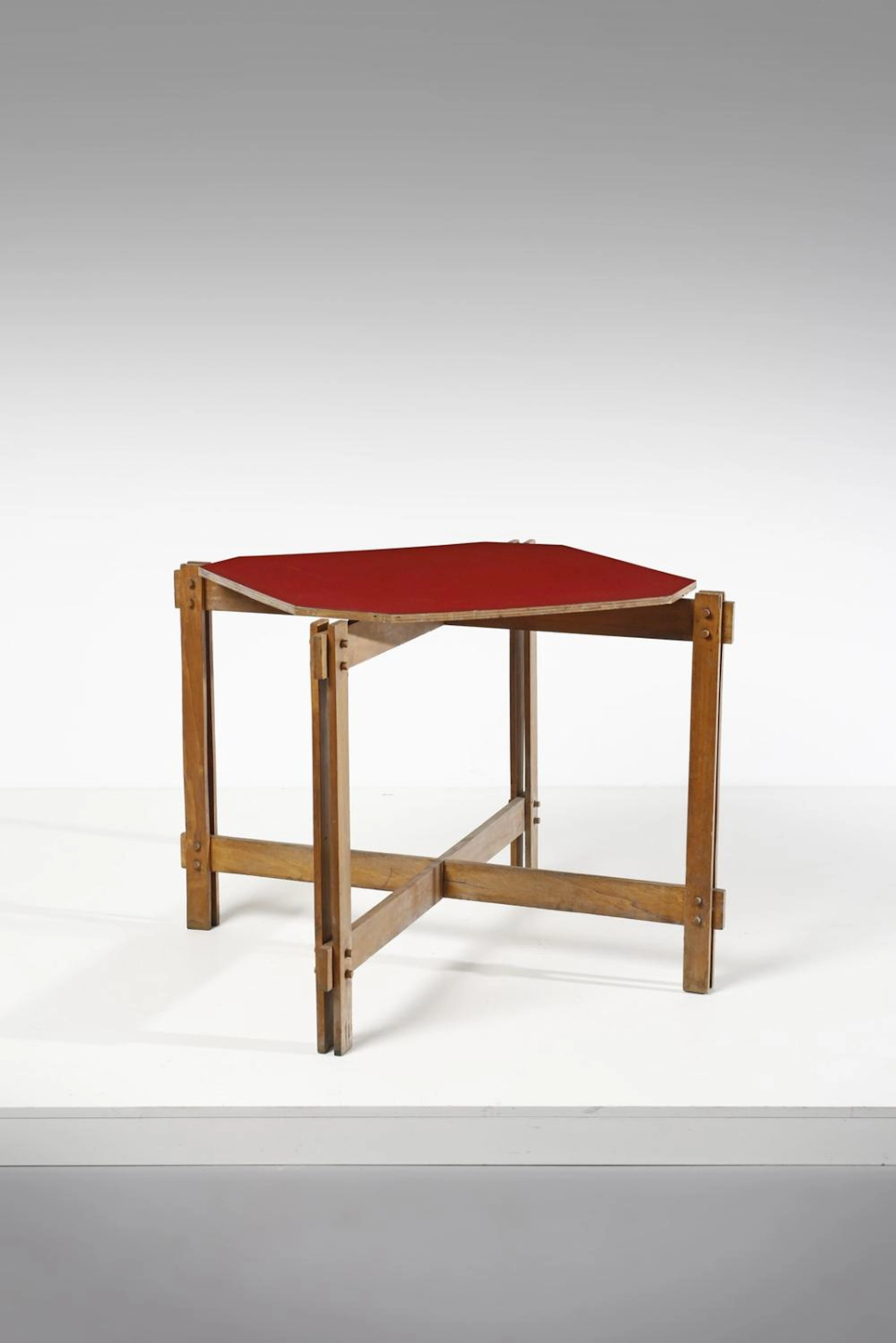 PARISI ICO (1916 - 1996) attribuito. Tavolo da gioco
