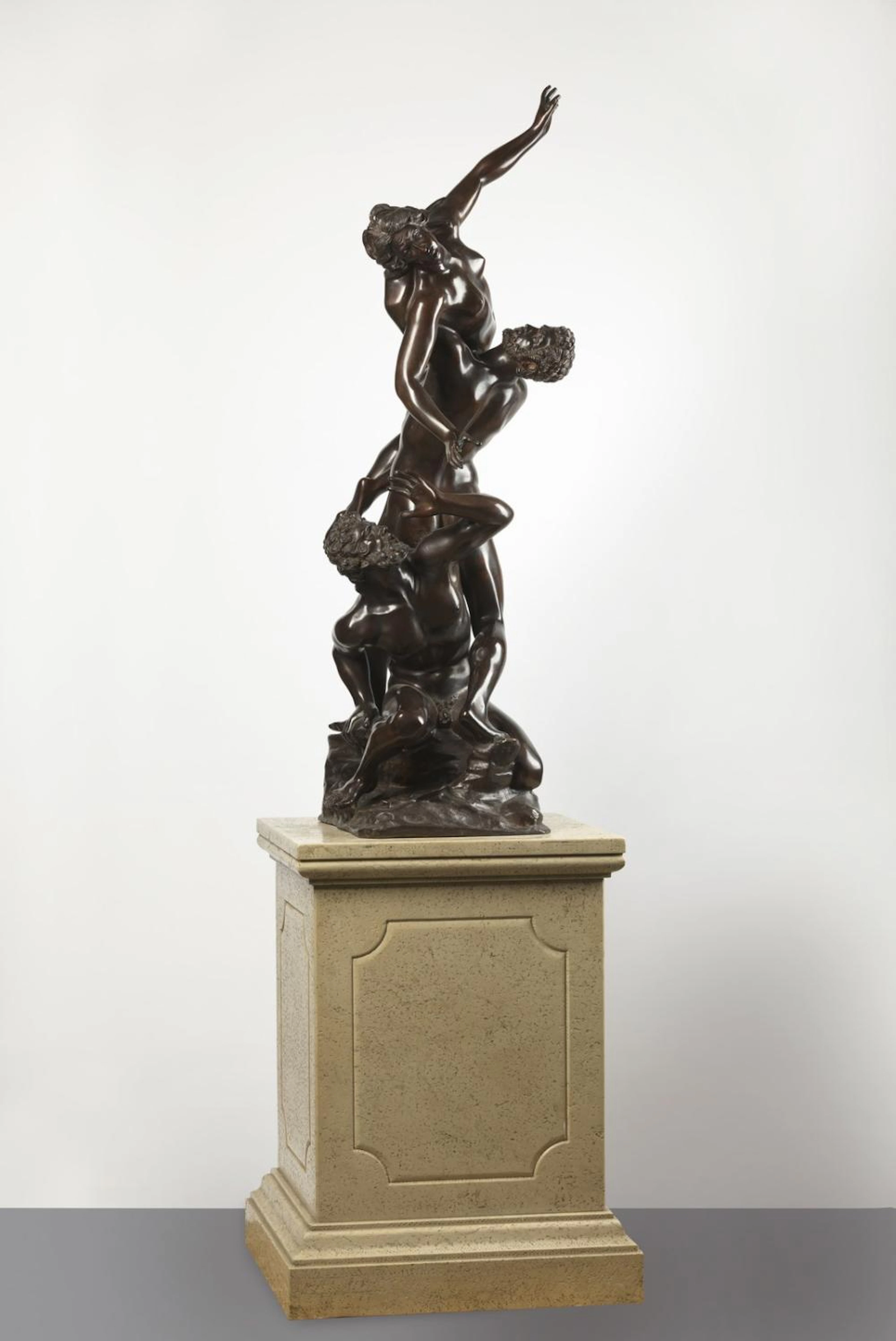 GAILLARD (XIX-XX SECOLO) LÉON JACQUES The Rape of the Sabine Women.
