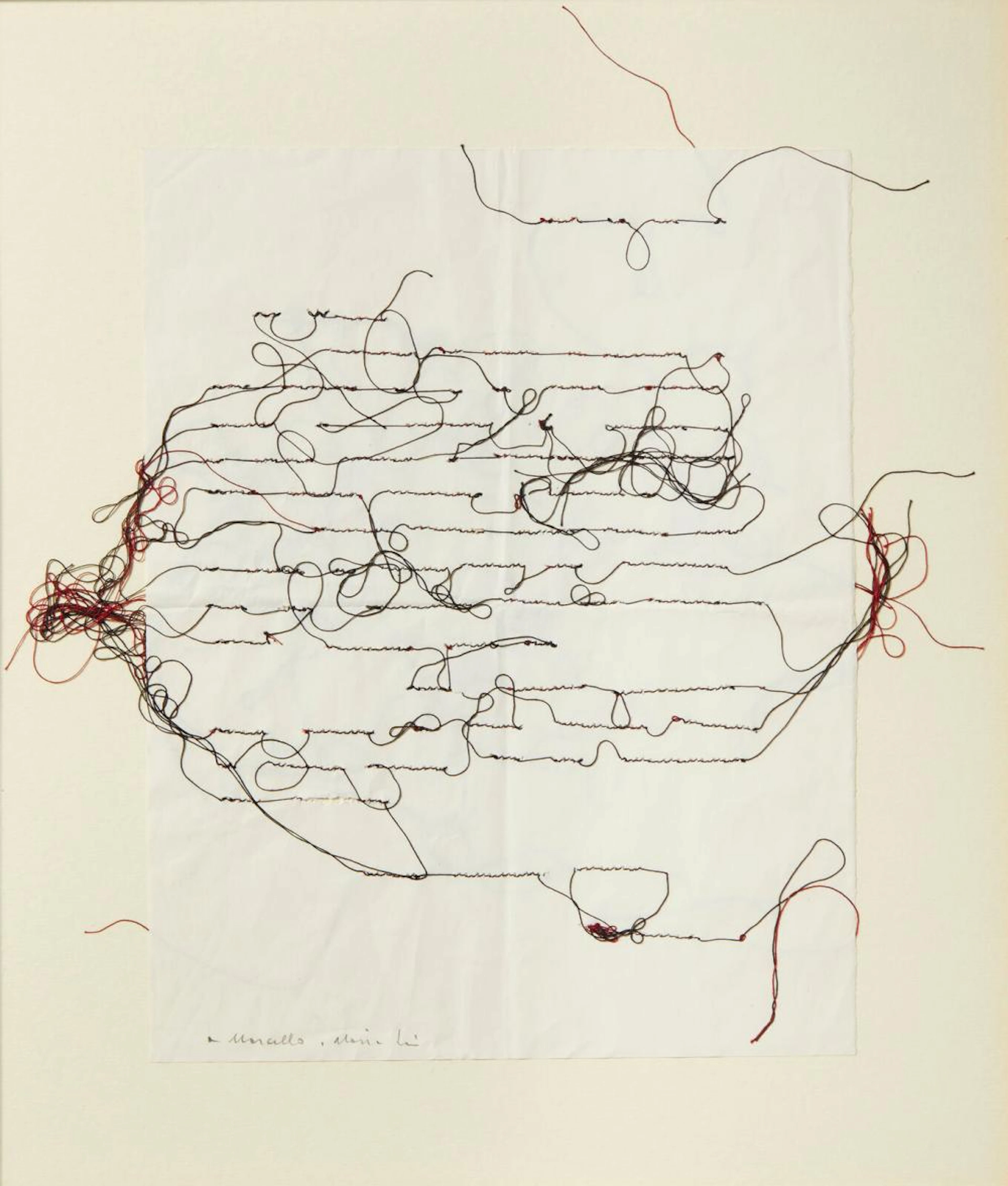 LAI MARIA (1919 - 2013) - Pagina scritta.