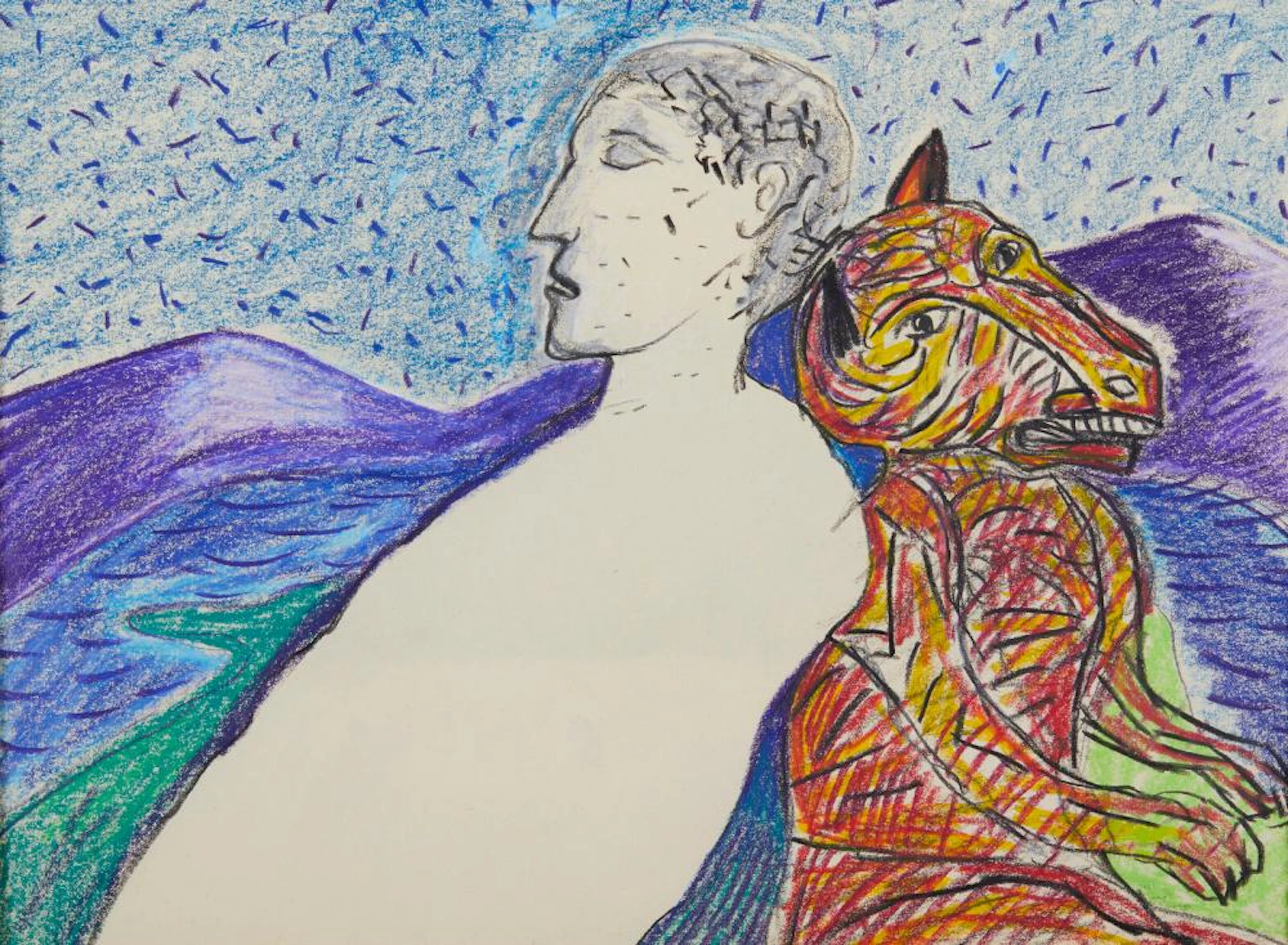 PALADINO MIMMO (n. 1948) - Untitled.