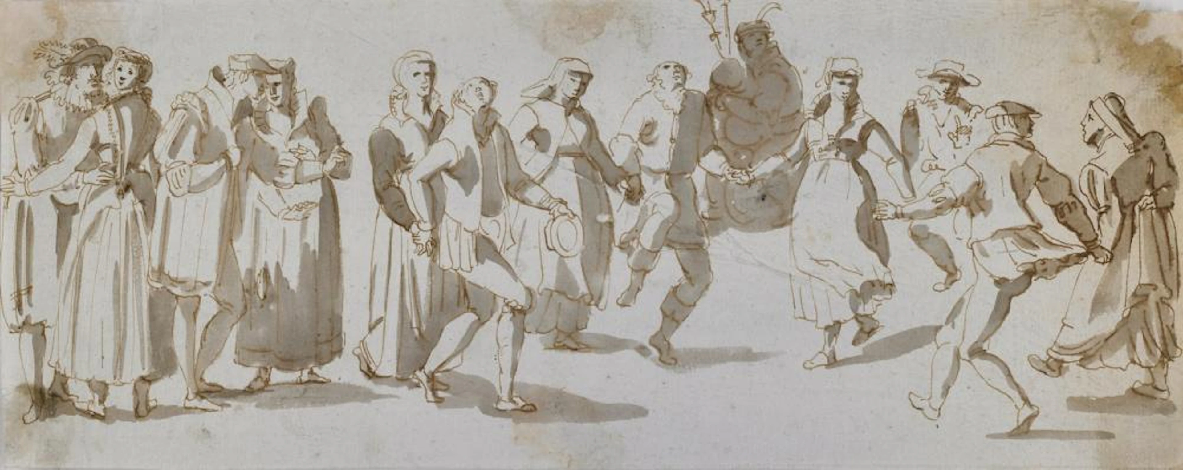 SCUOLA VENEZIANA DEL XVIII SECOLO Dance in circles.