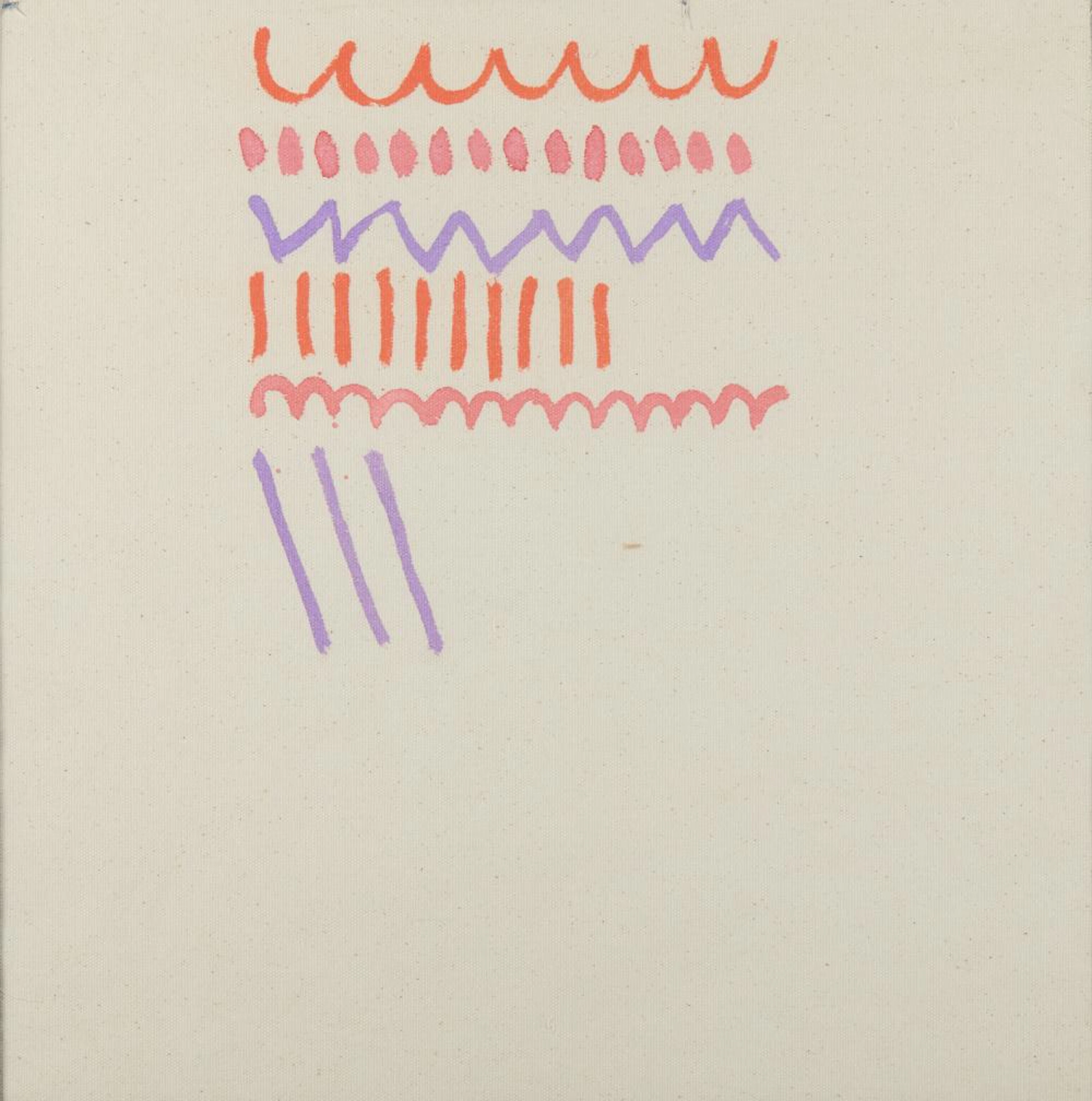 GRIFFA GIORGIO (n. 1936) Untitled.