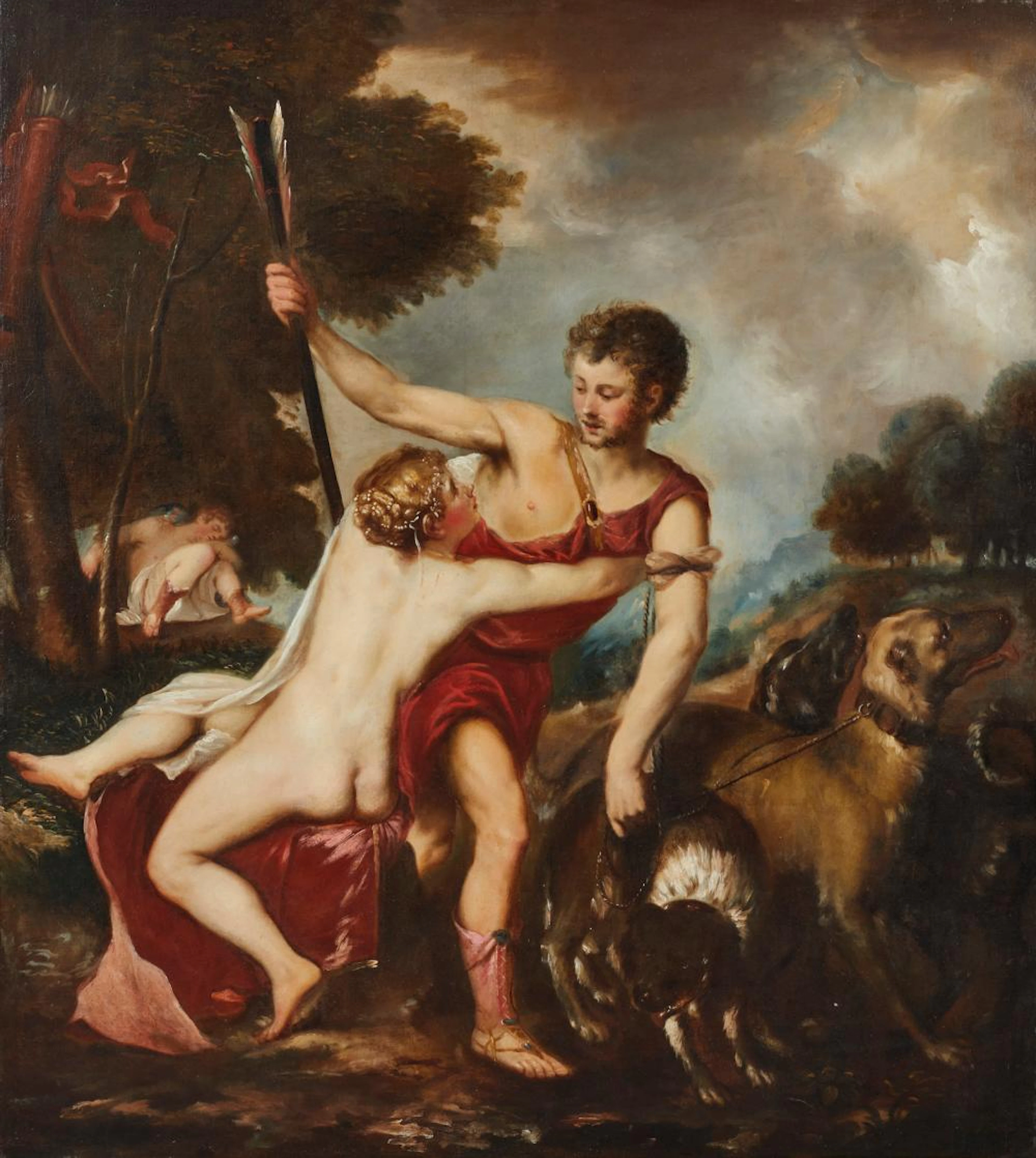 VECELLIO TIZIANO (1485 - 1576) From. Venus and Adonis