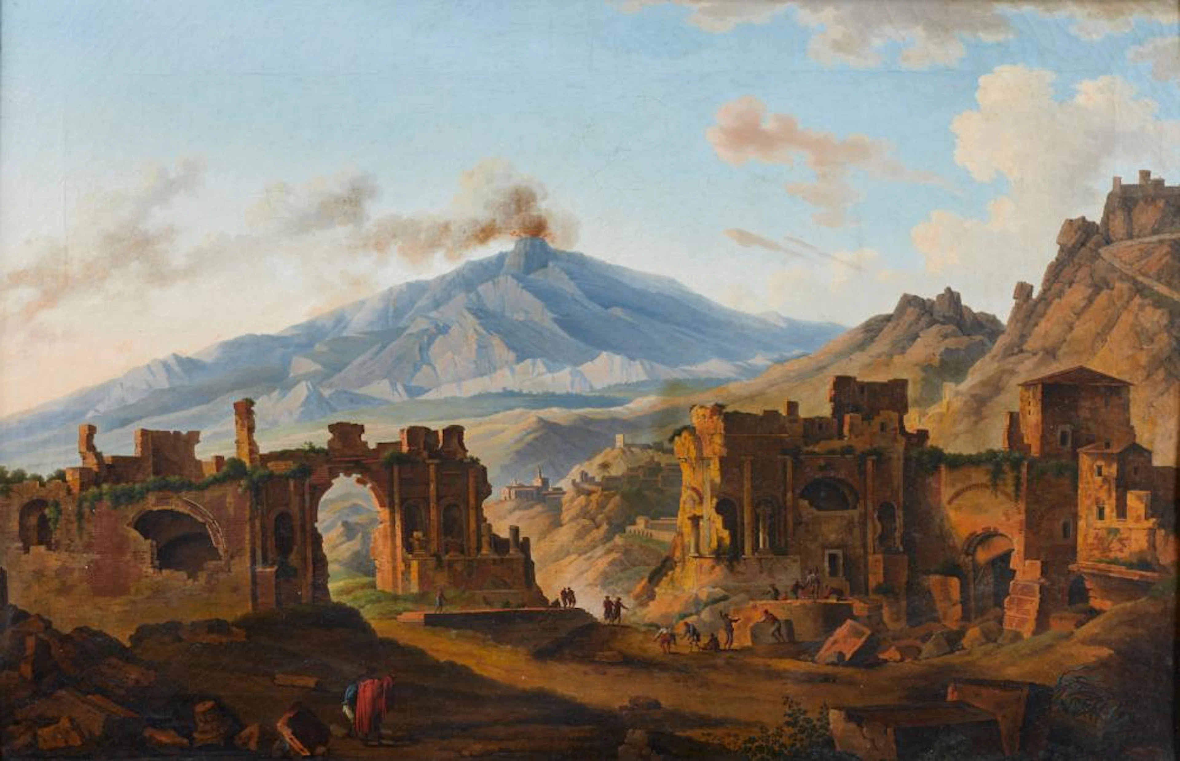FABRIS (ATTIVO TRA IL 1756 E IL 1792) PIETRO View of the...