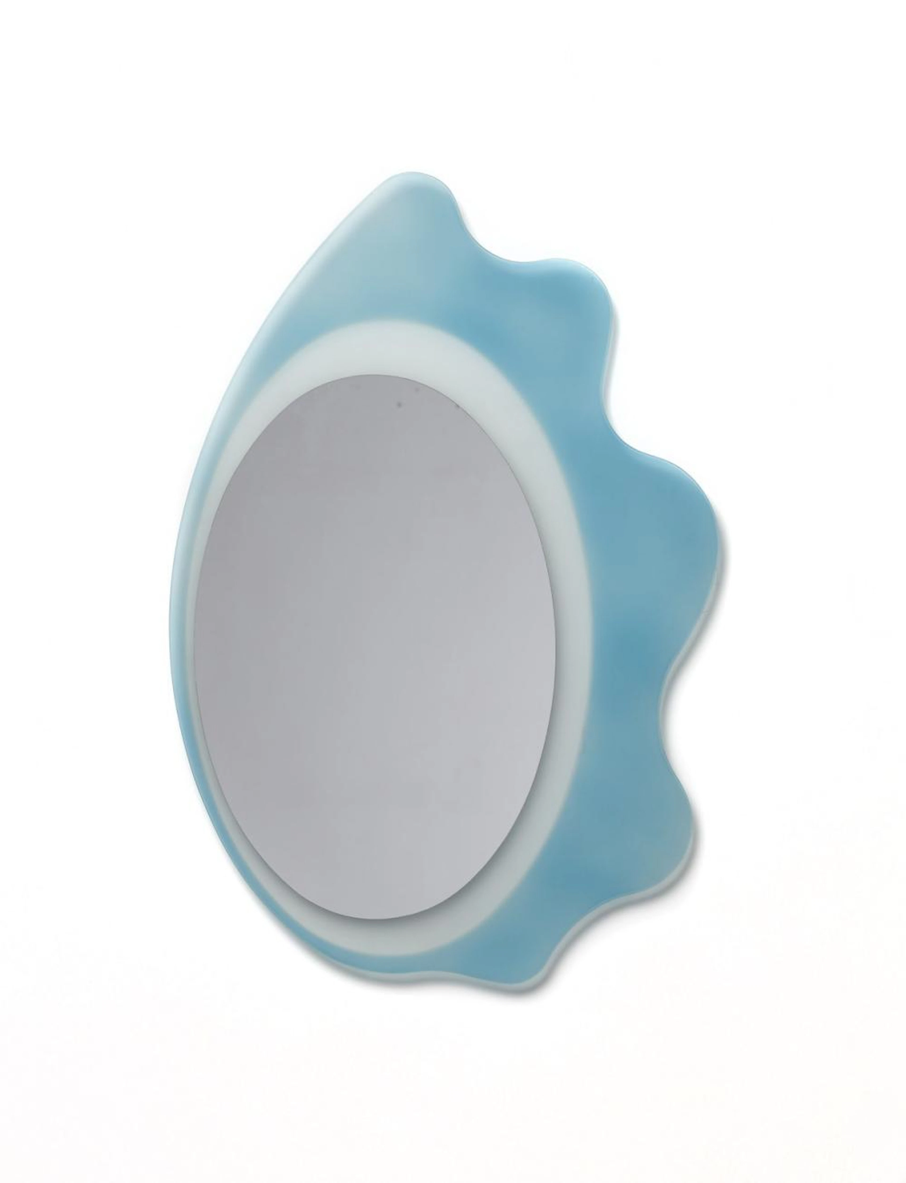 VIGO NANDA (1936 - 2020) Specchio Round per Glass