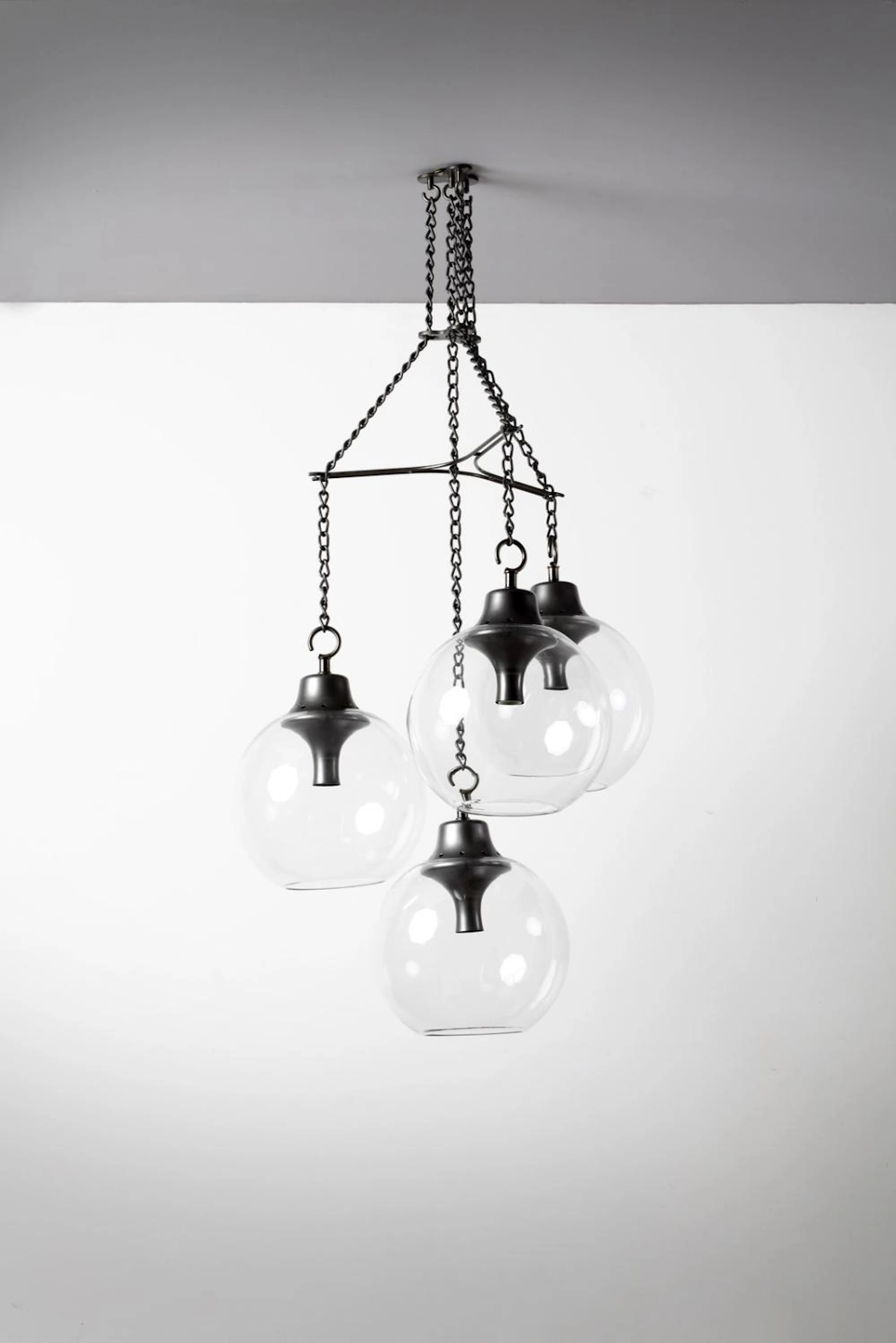 CACCIA DOMINIONI LUIGI (n. 1913) Lampada a sospensione LS10 per Azucena