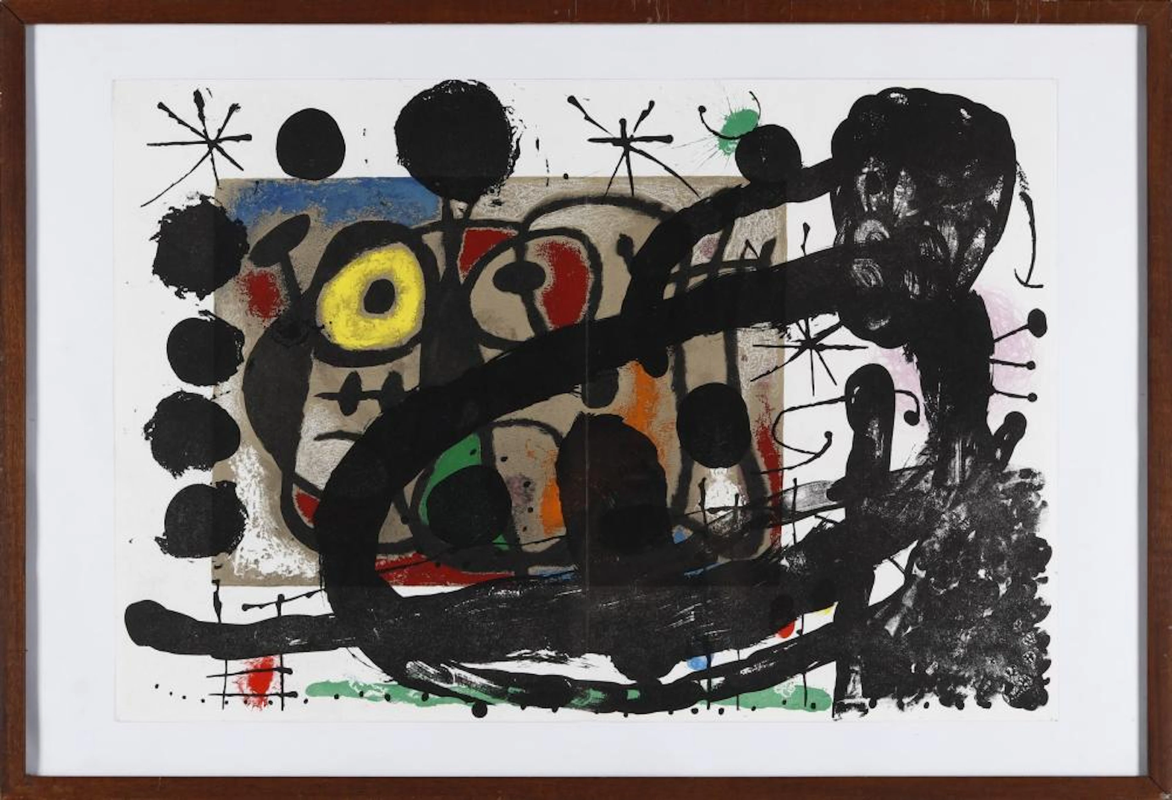 MIRO' JOAN (1893 - 1983) Cartoons.