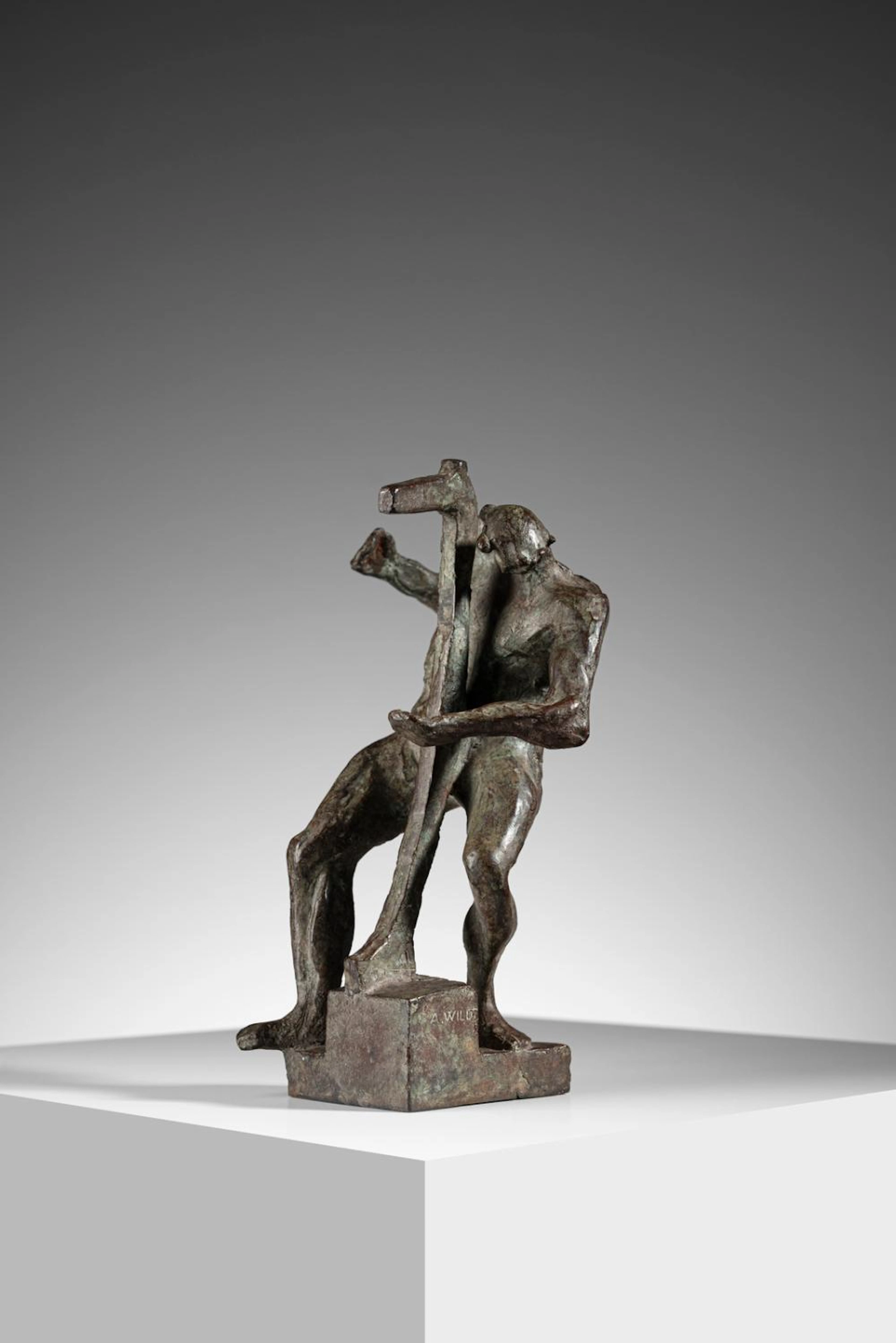 WILDT ADOLFO (1868 - 1931) - ARPISTA, 1912-1913