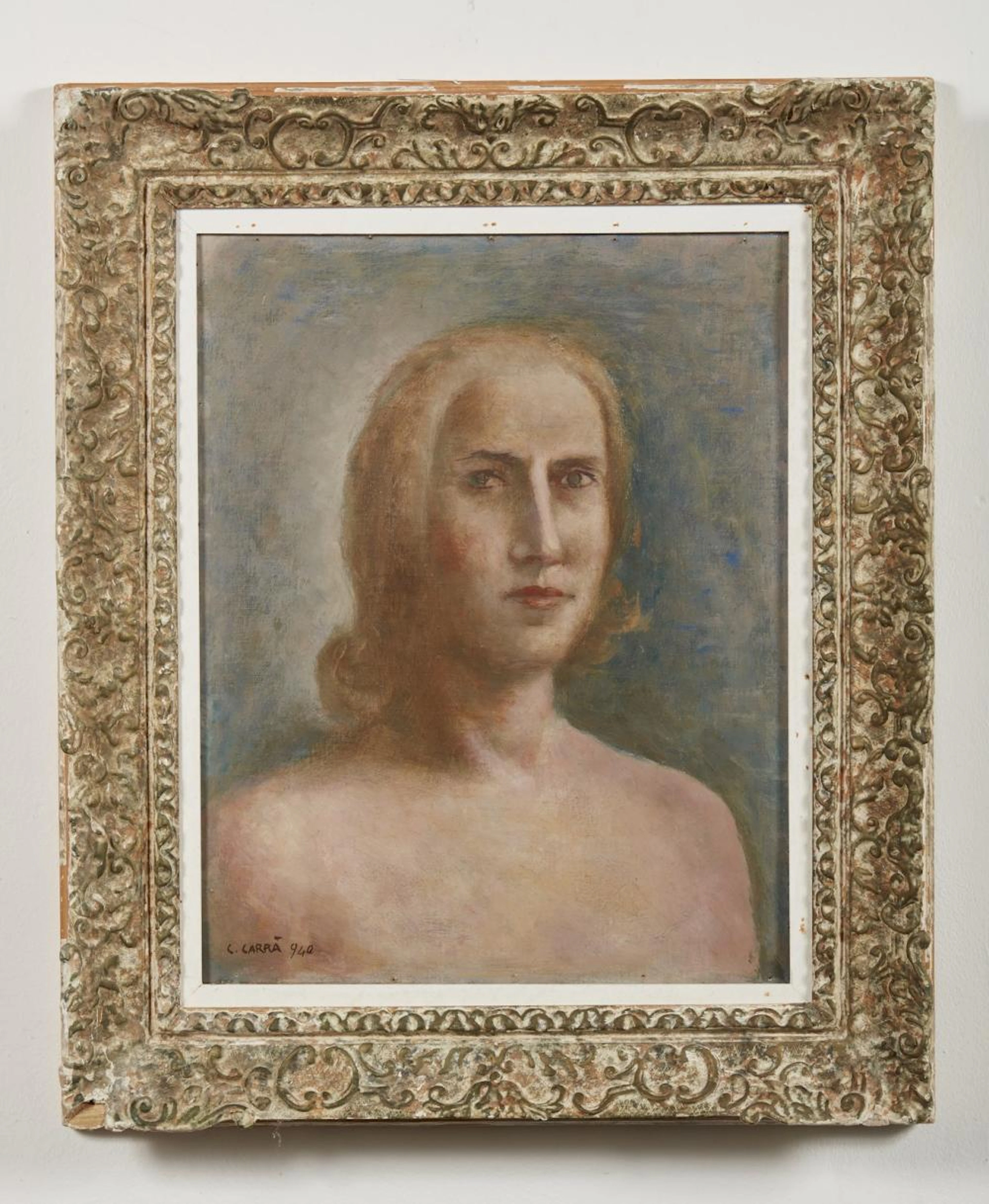 CARRA' CARLO (1881 - 1966) Testa di donna.