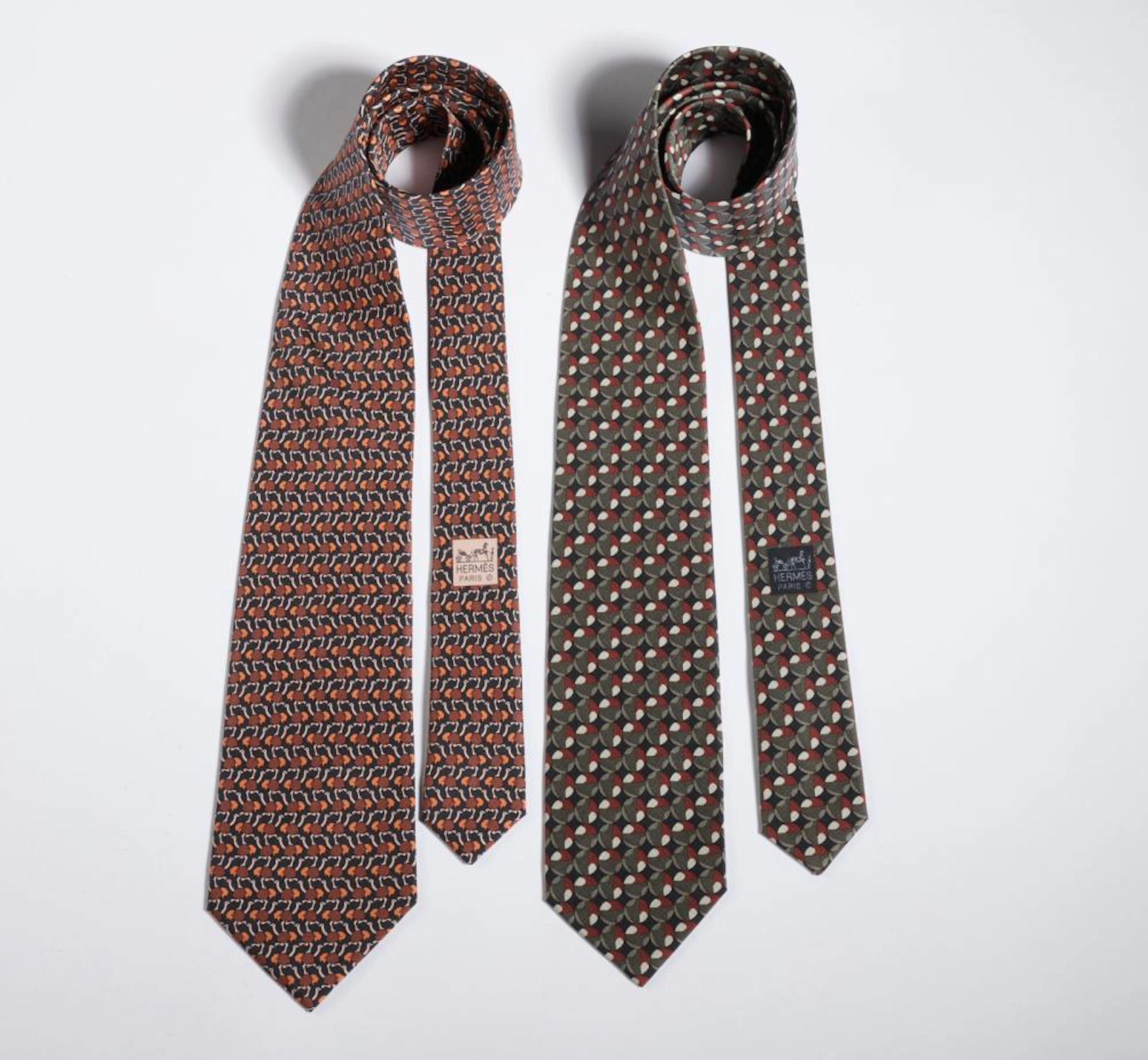 HERMES - Two ties.