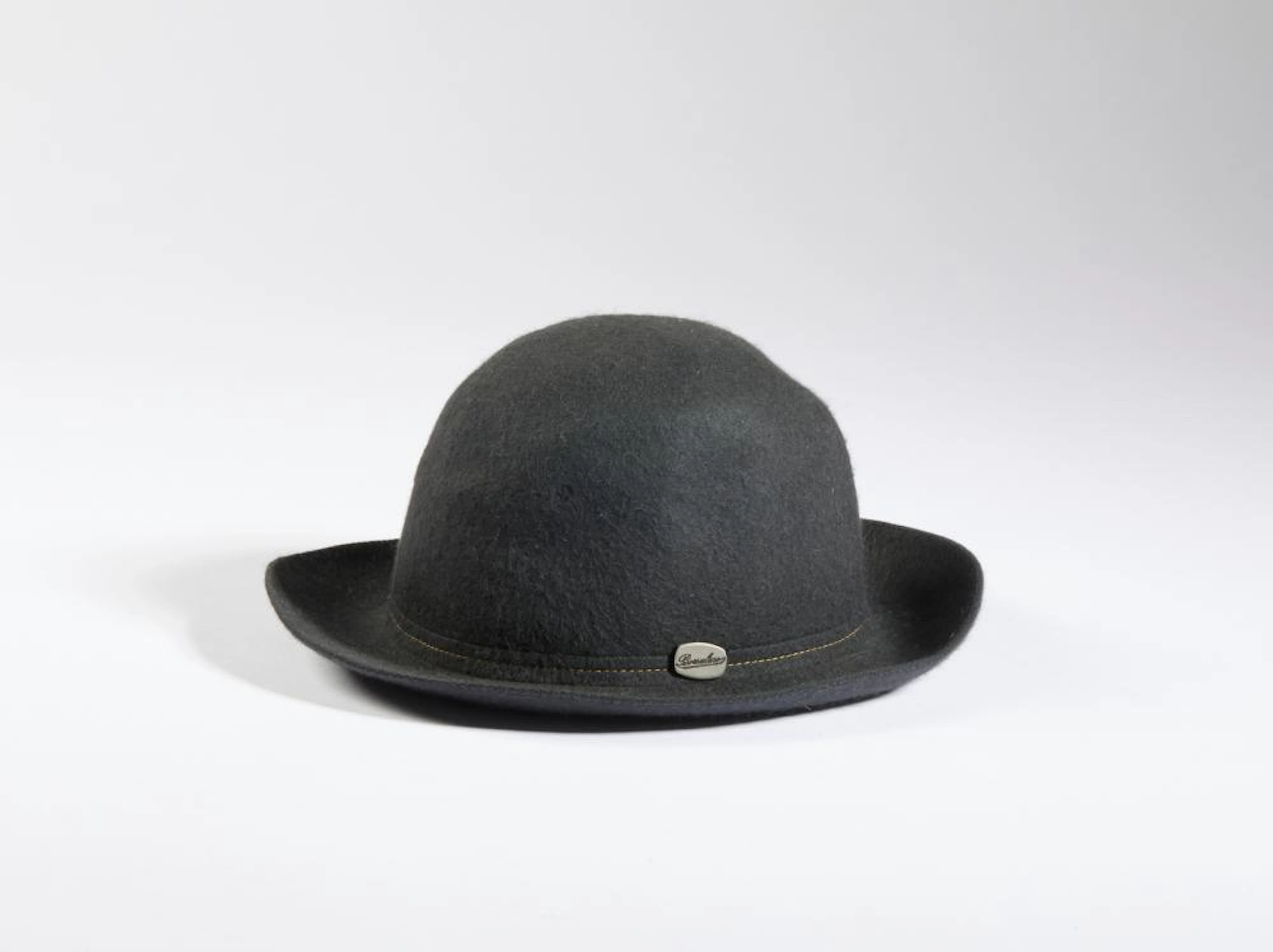 BORSALINO - Traveler hat in dark grey.