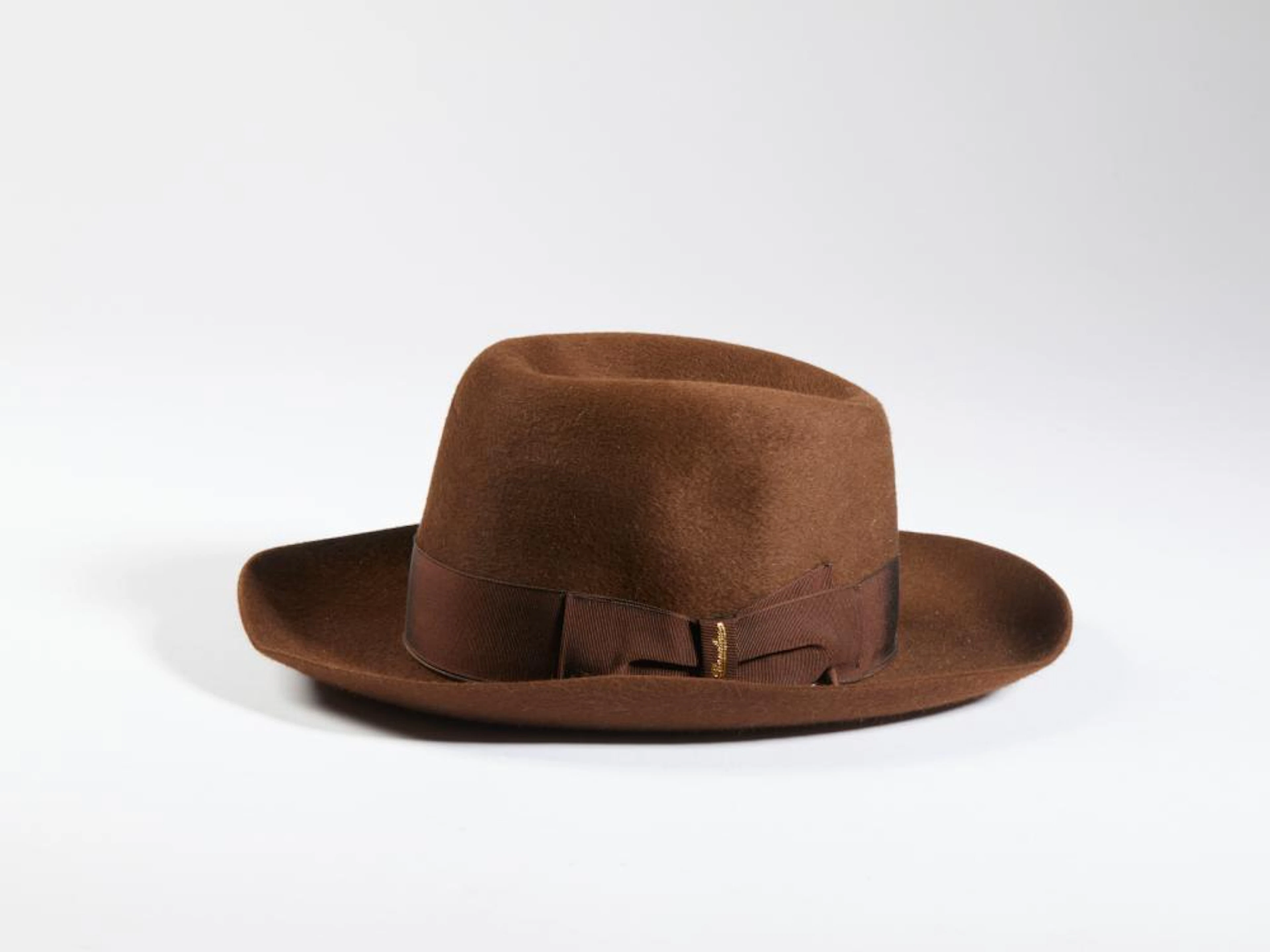 BORSALINO - Brown Borsalino hat.