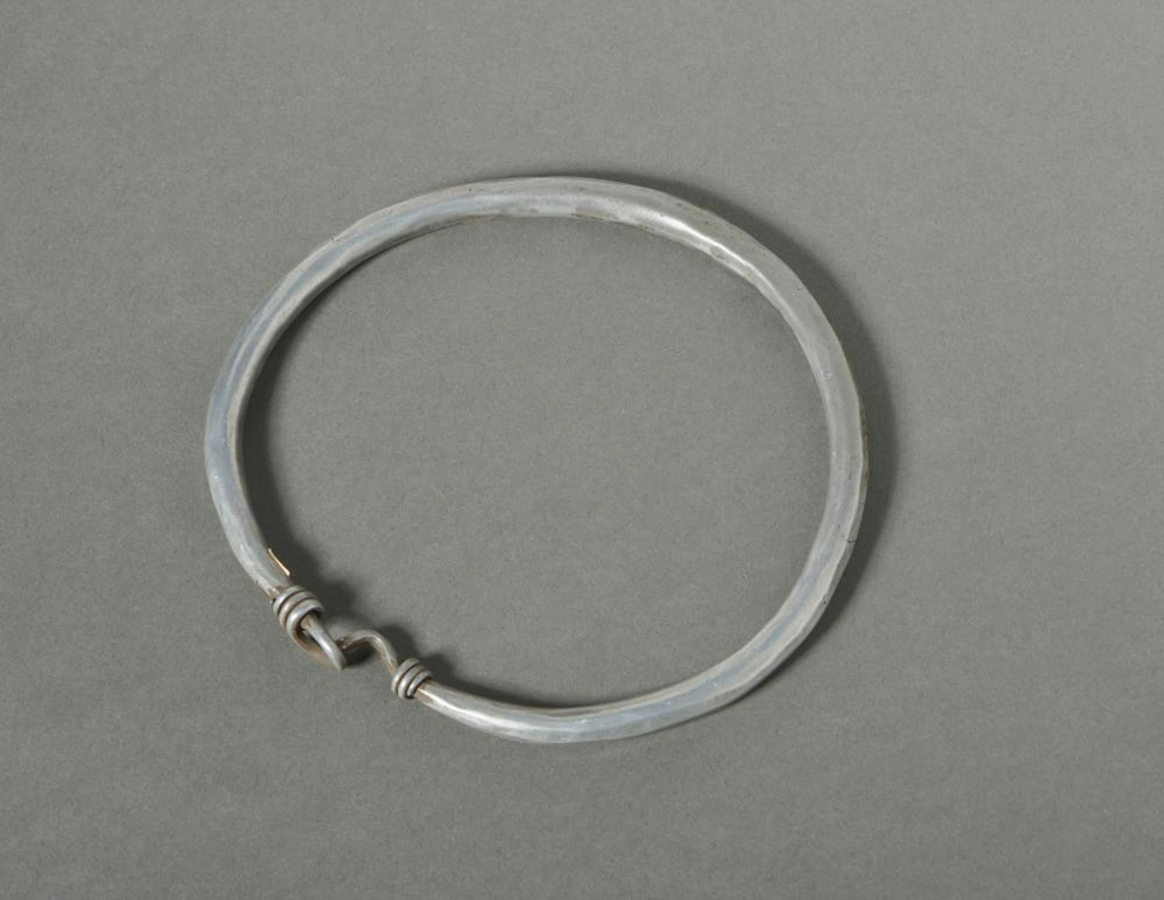 Indian Art India, Nagaland(?). Aluminum necklace.