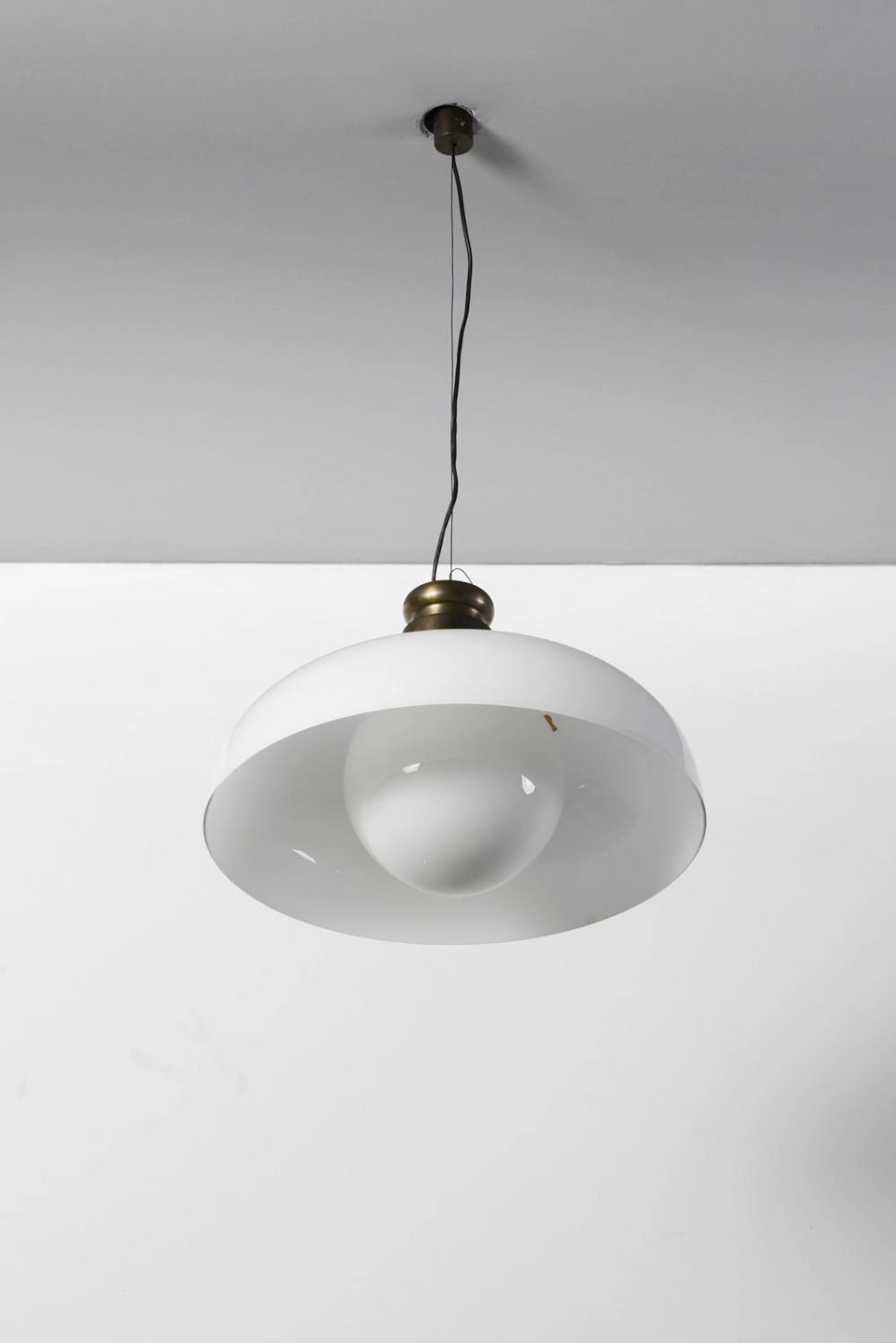 PIANON ALESSANDRO (1931 - 1964) L72 ceiling light, Vistosi productio