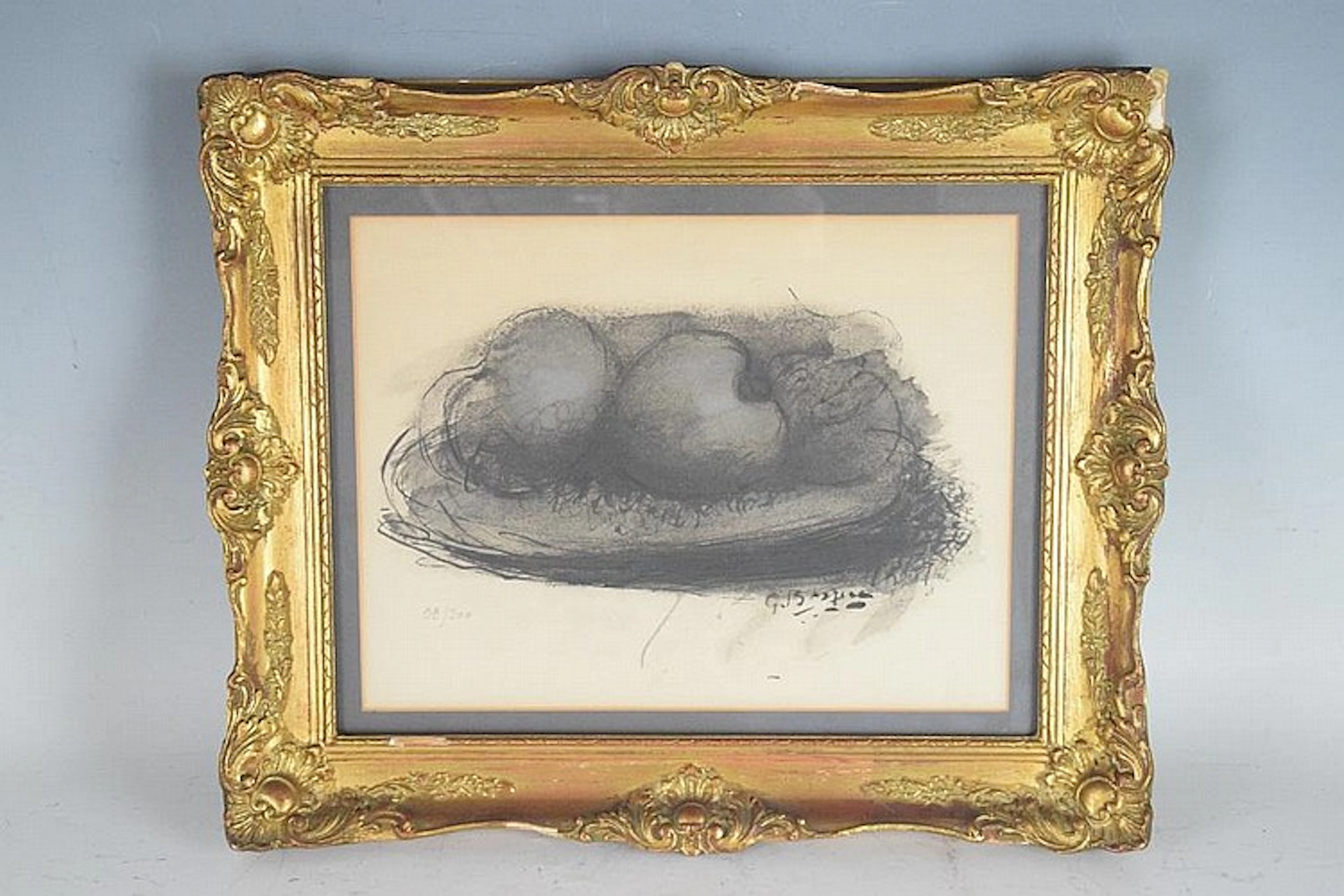 George Braques Black and White Print