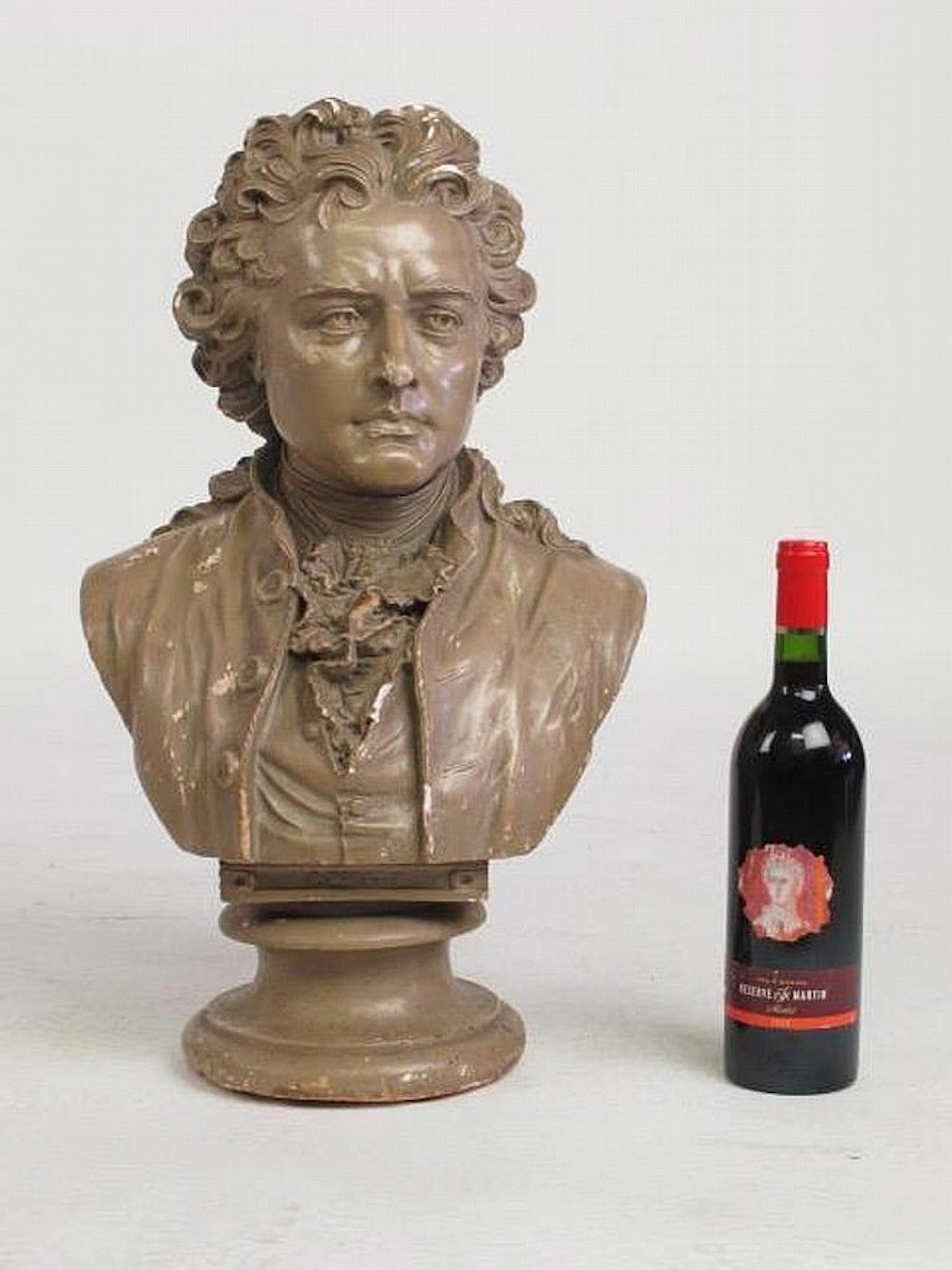 Chalk Bust of Goethe