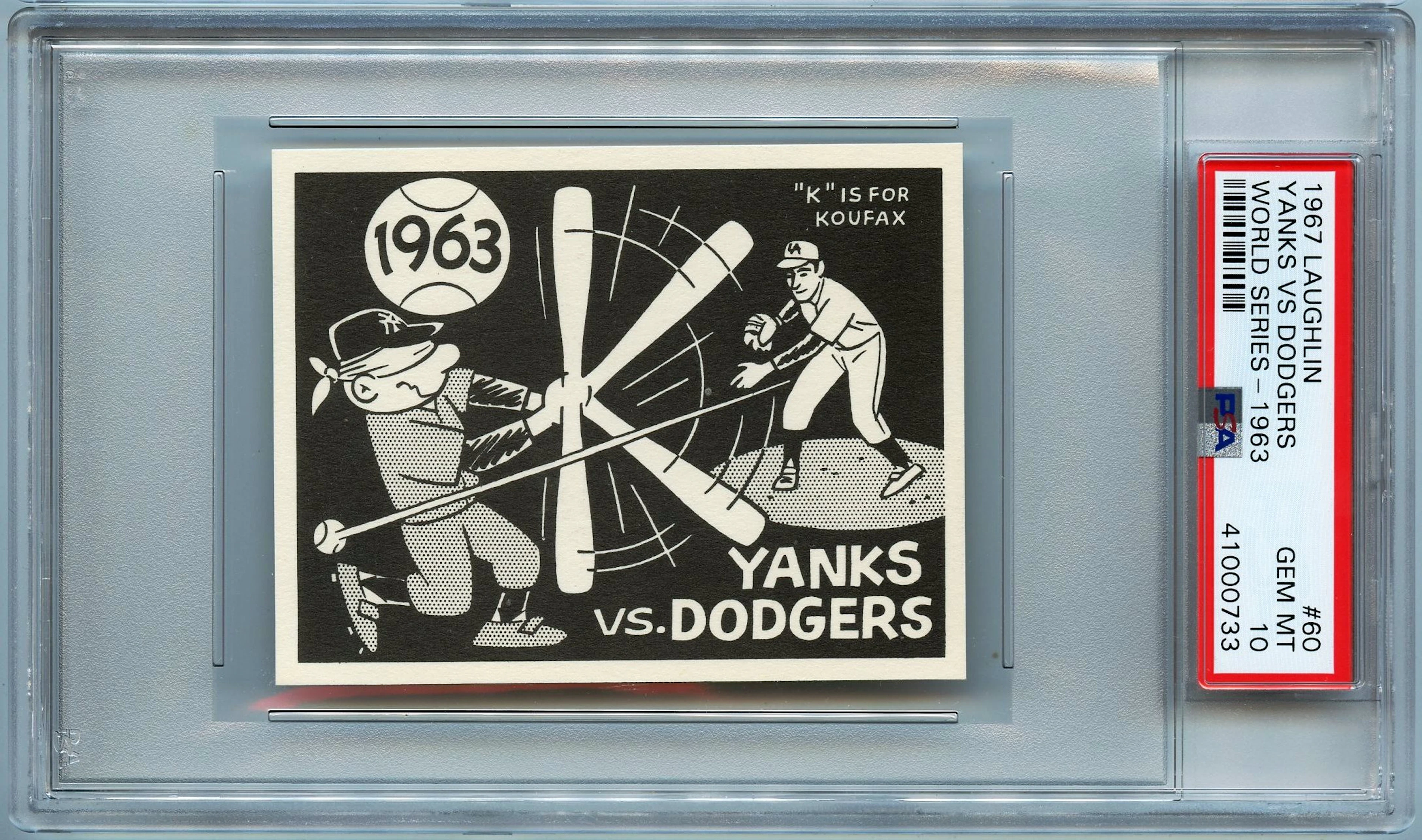 1967 Laughlin World Series #60 Yanks vs