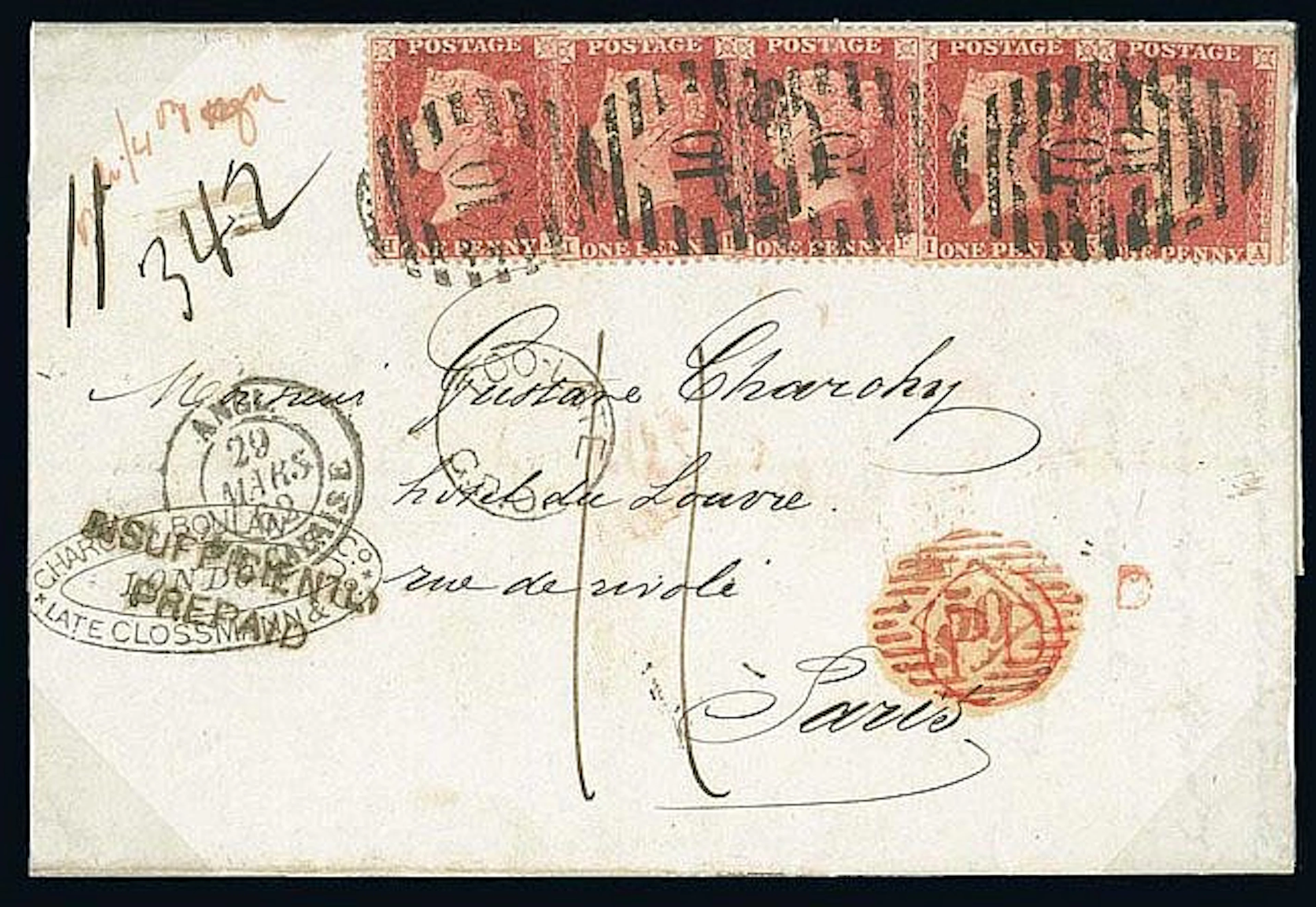 POSTAGE DUE MARKS
