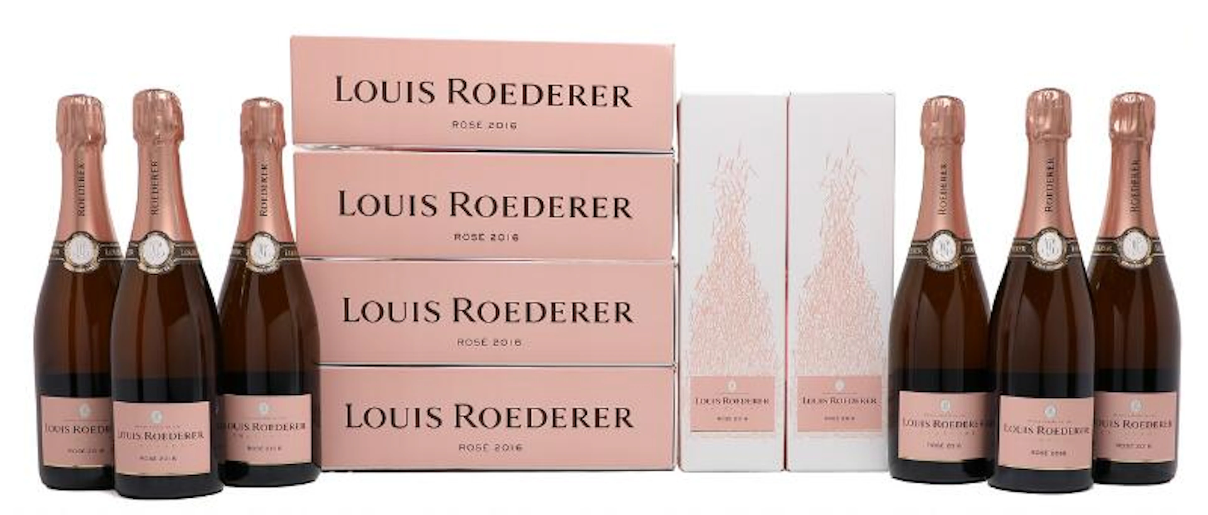 12 bts. Champagne Rosé, Brut, Louis Roederer 2016 A (hf/in). Oc.