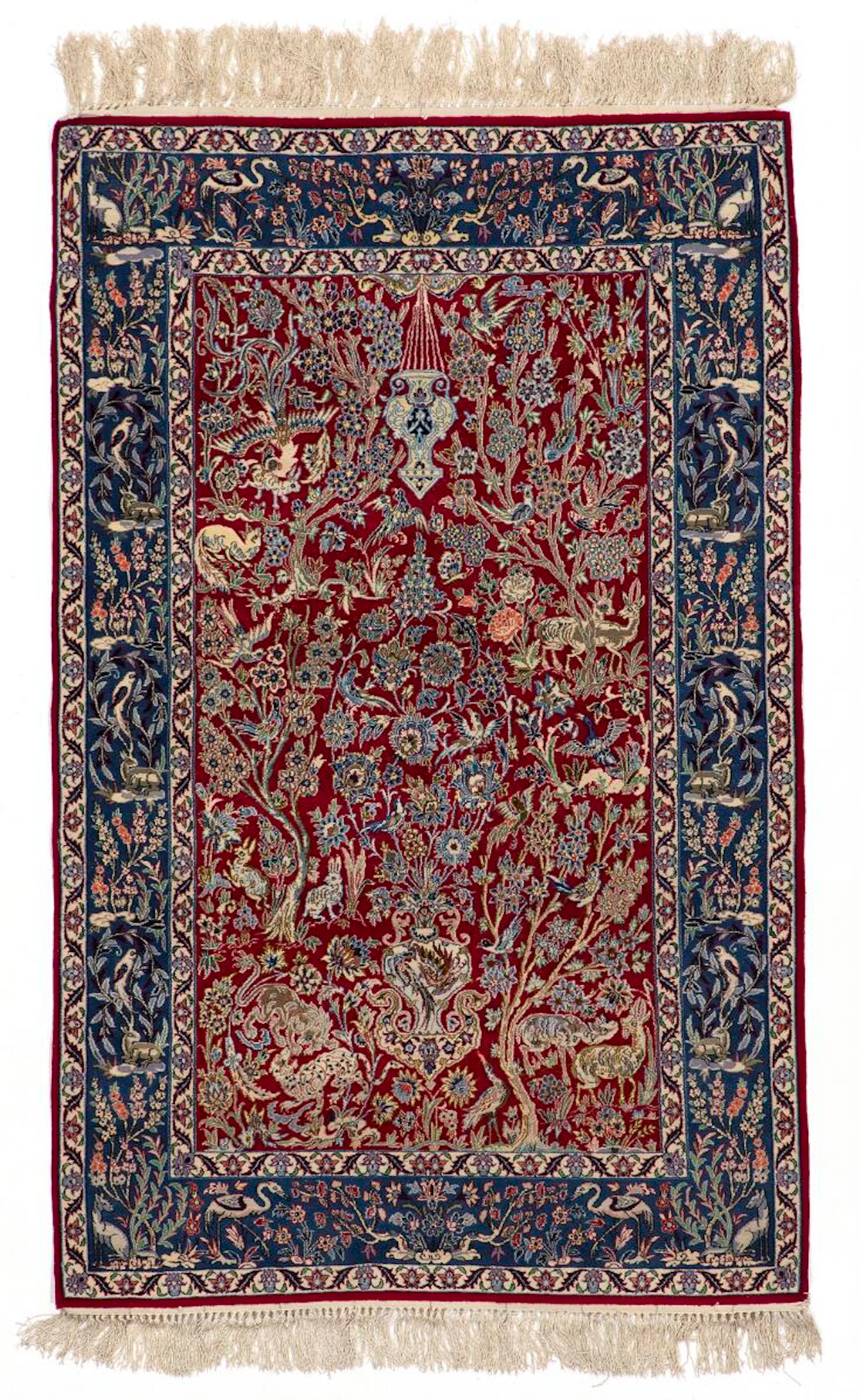 An Isfahan rug