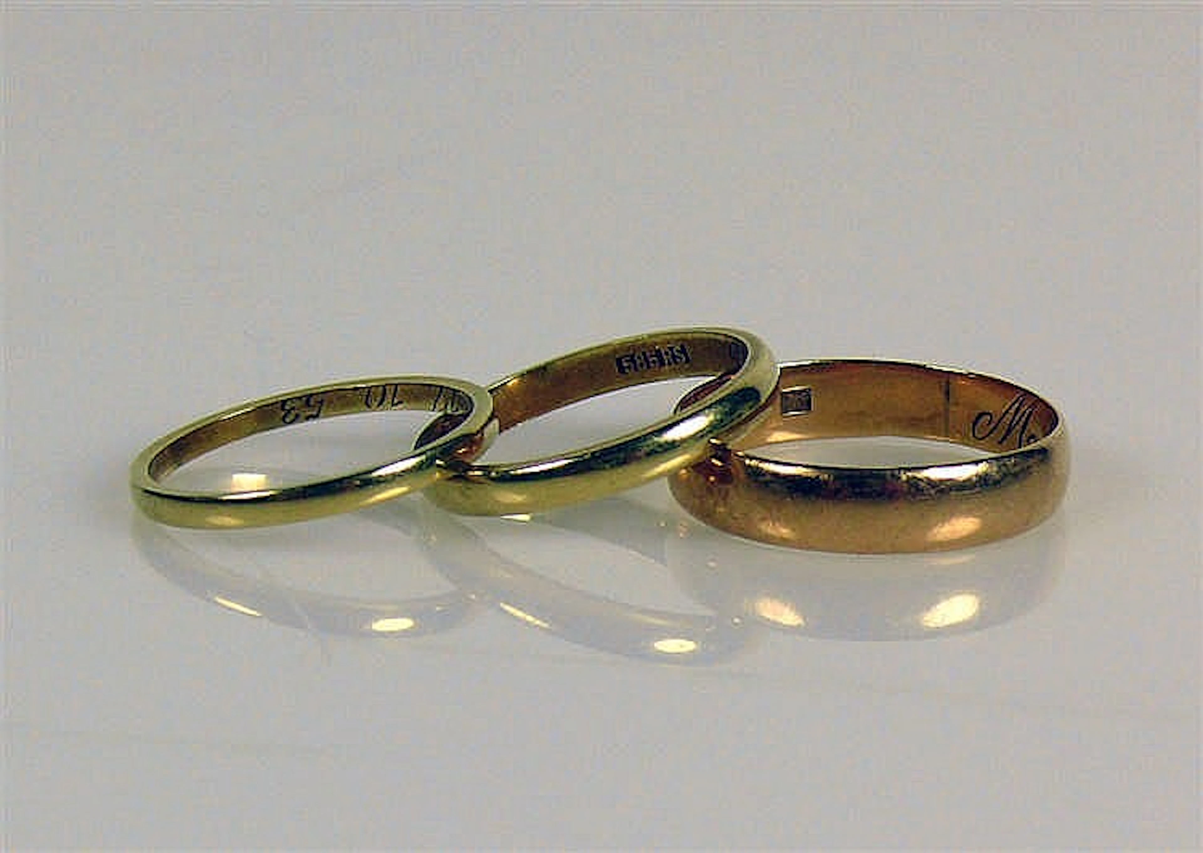 3 div. Eheringe