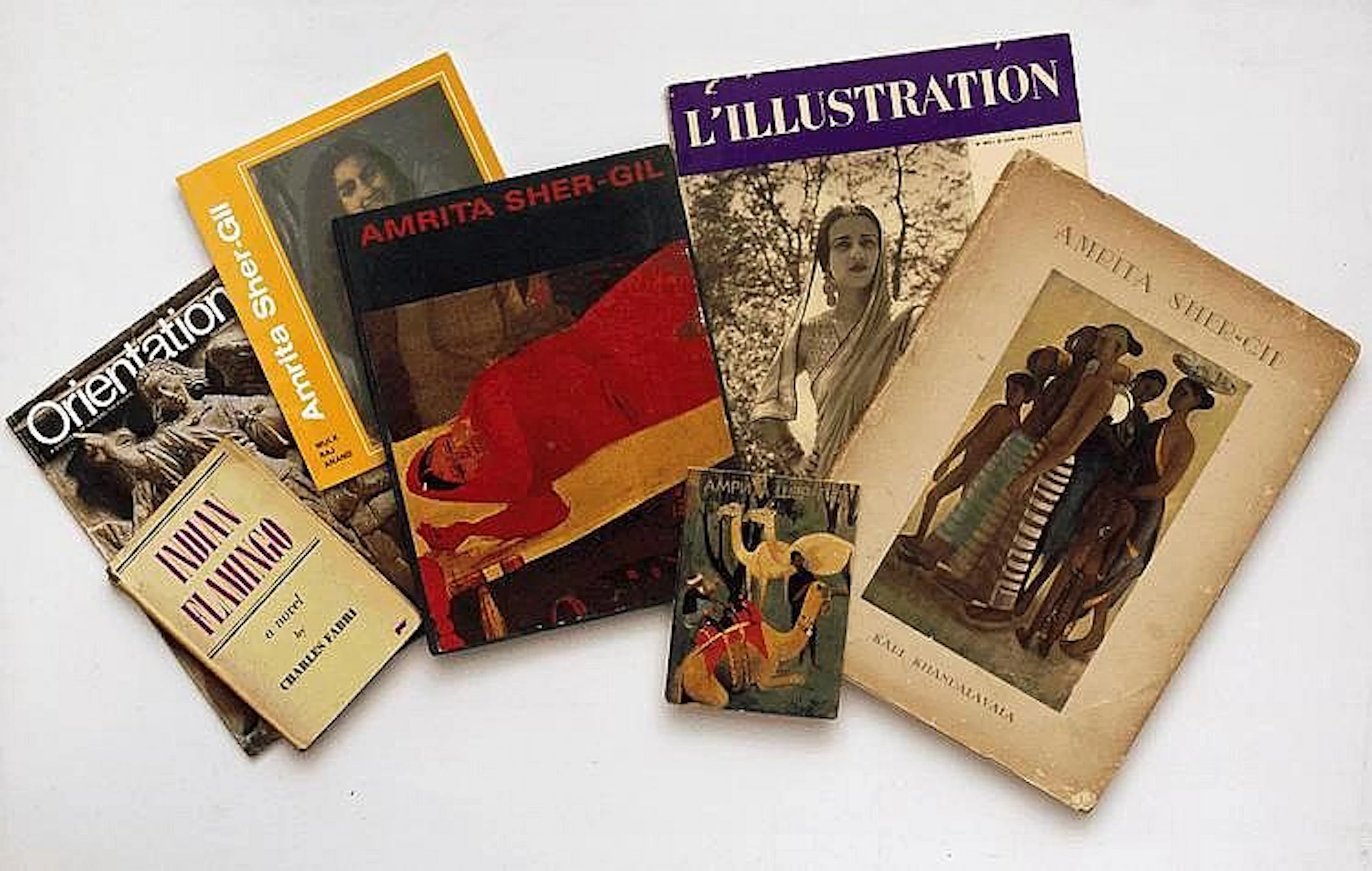 EIGHT ASSORTED PUBLICATIONS ON AMRITA SHER-GIL