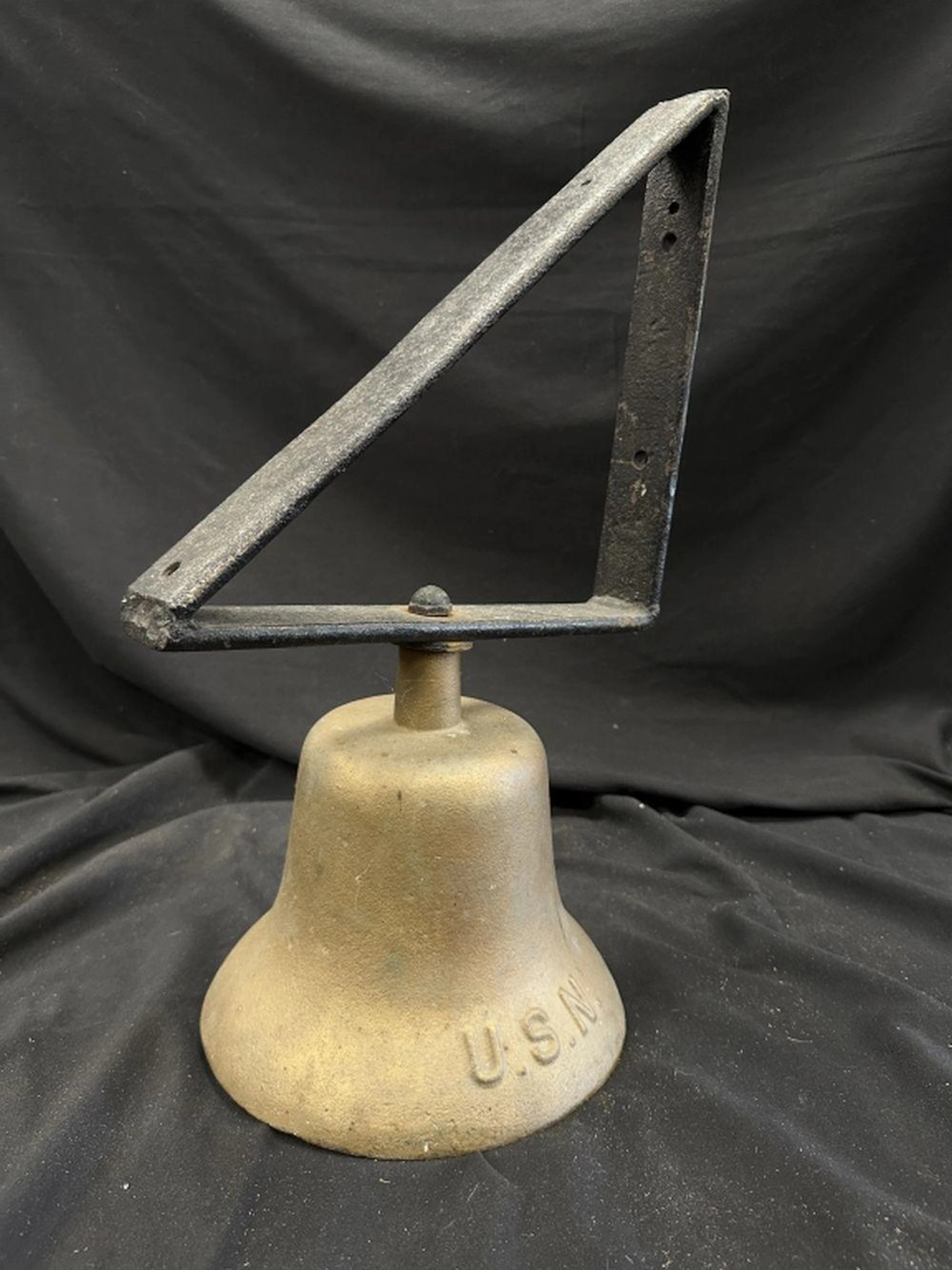 WWII Era U.S. Navy Ship Bell Cast Iro