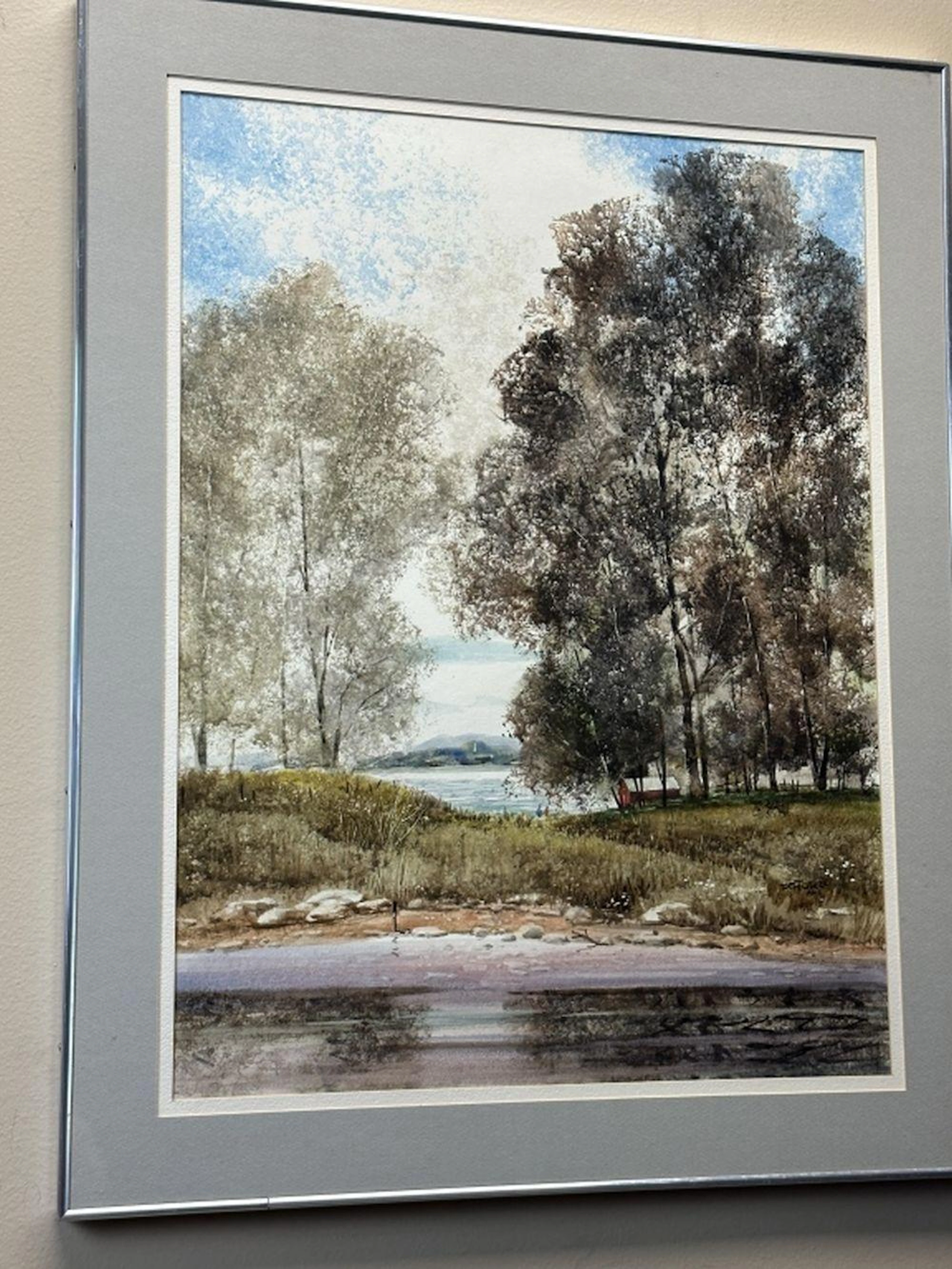 John E. DeTore Original Watercolor Nature's Colors