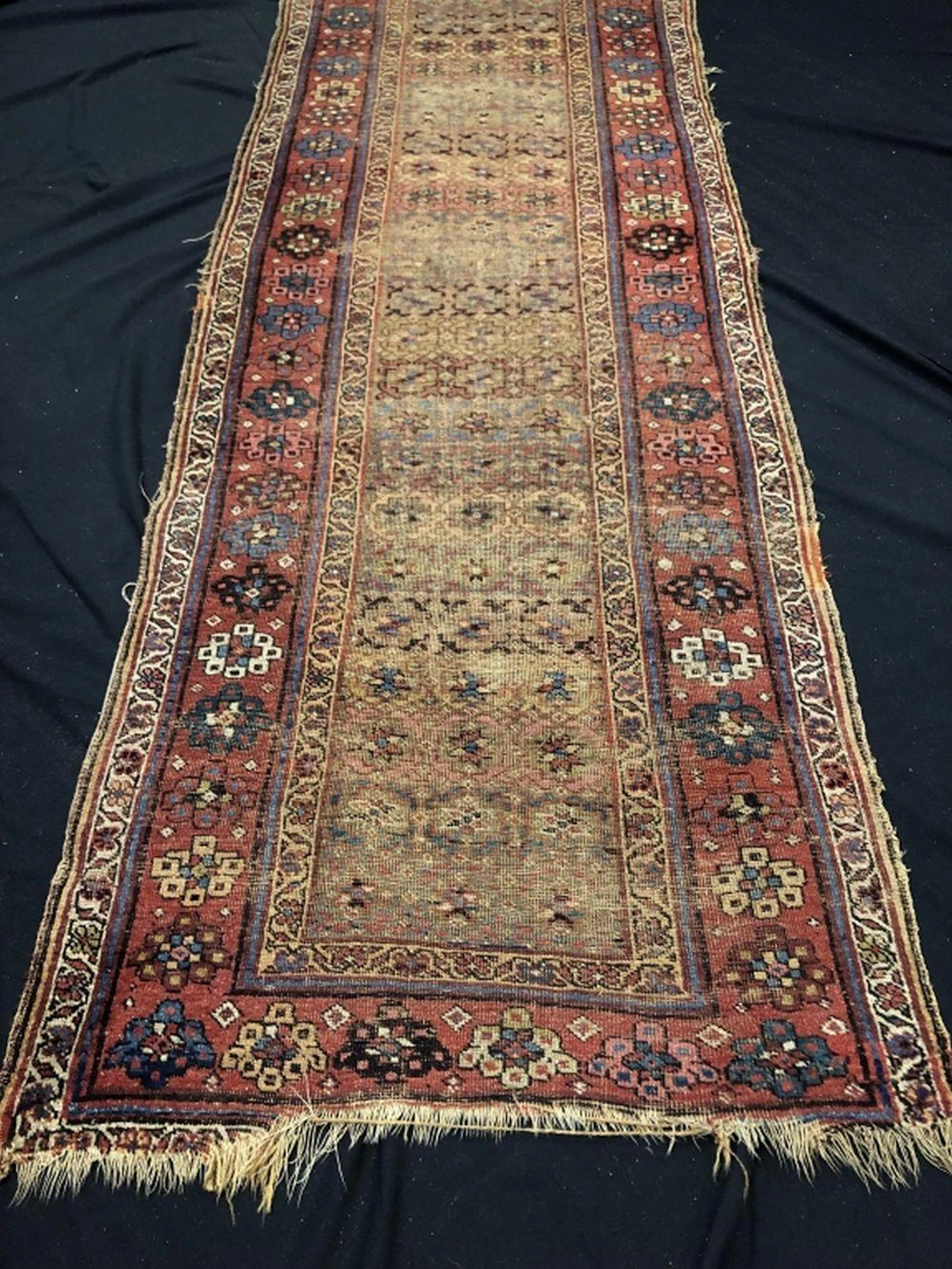 Handmade Caucasian Oriental Rug Runner