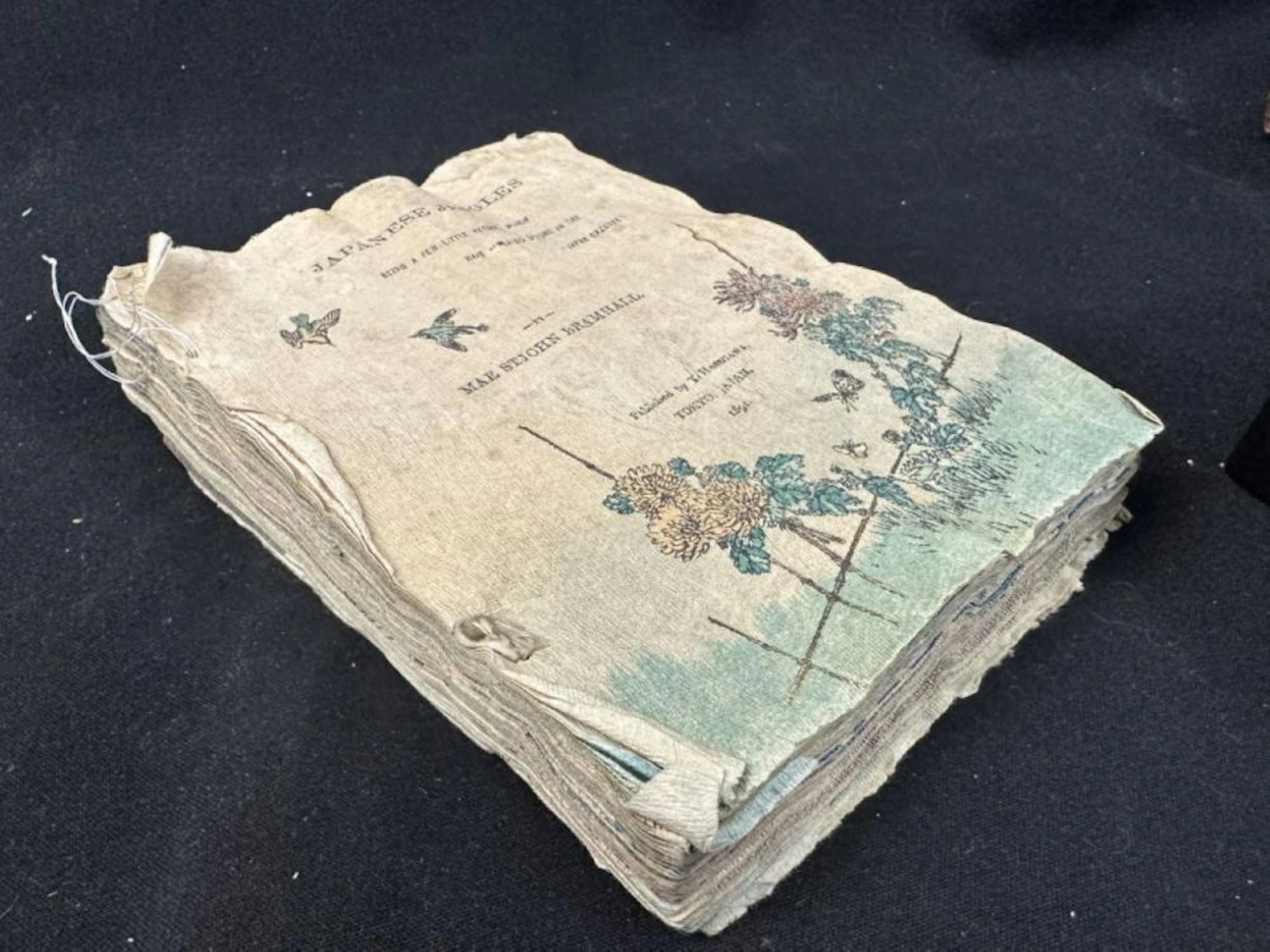 Rare 1st Edition 1891 "Japanese Jingles" Tokyo