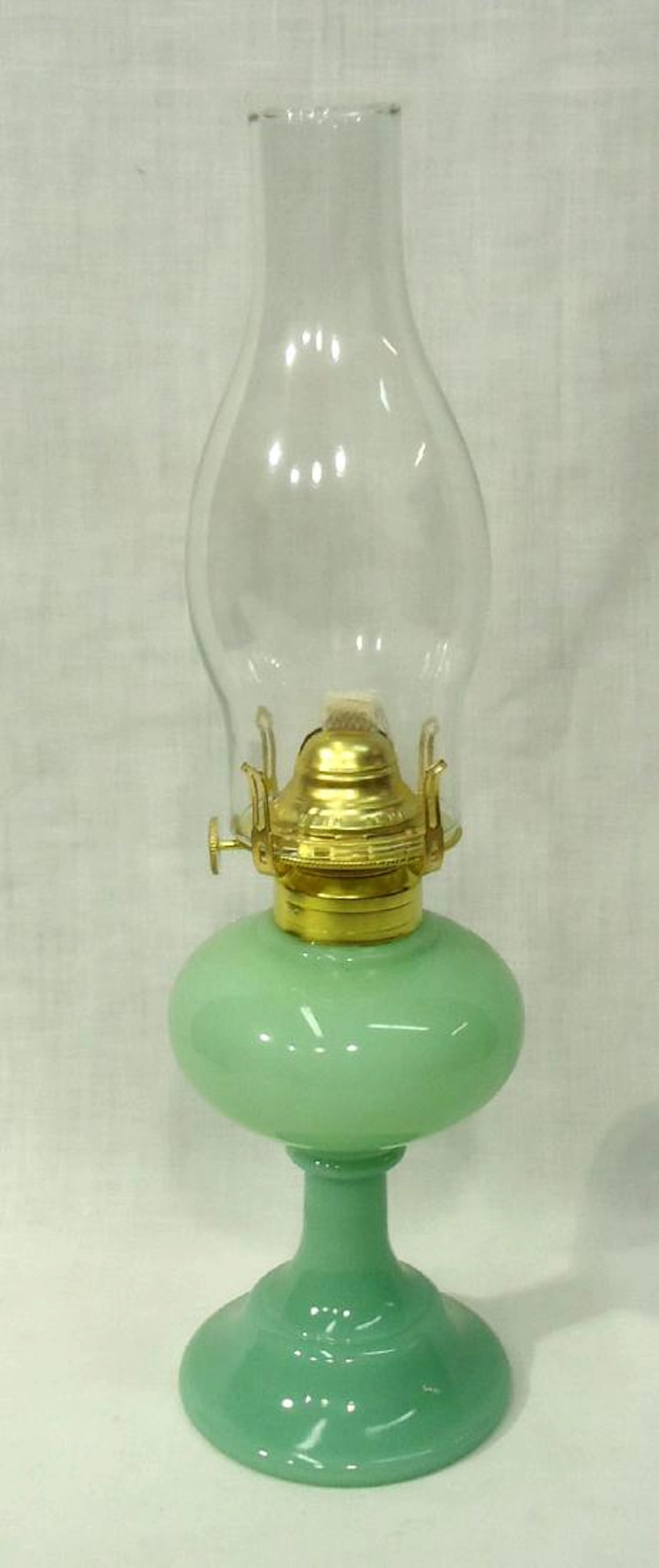 Modern Jadeite Oil Lamp