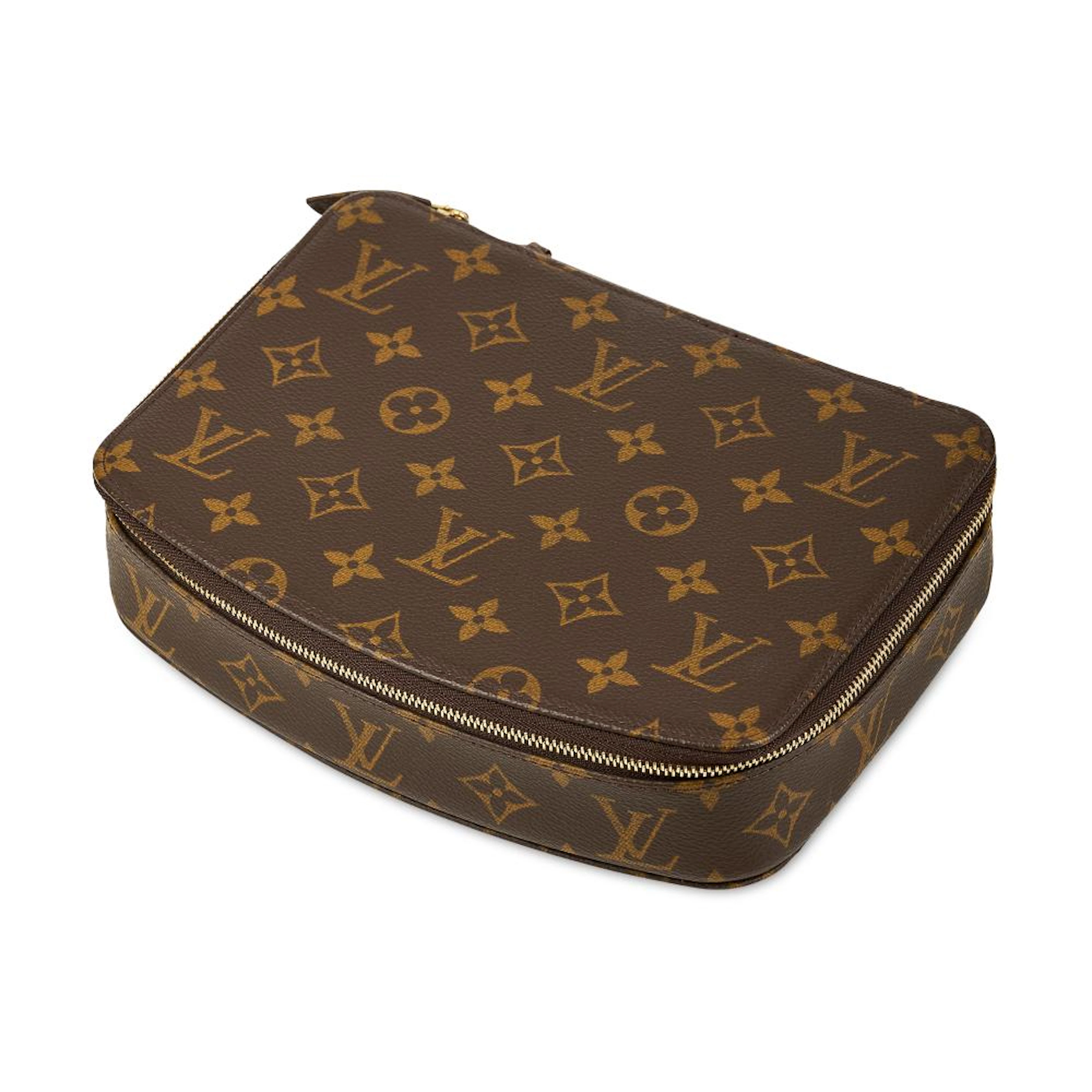 LOUIS VUITTON, A VINTAGE MONOGRAM JEWELLERY TRAVEL CASE