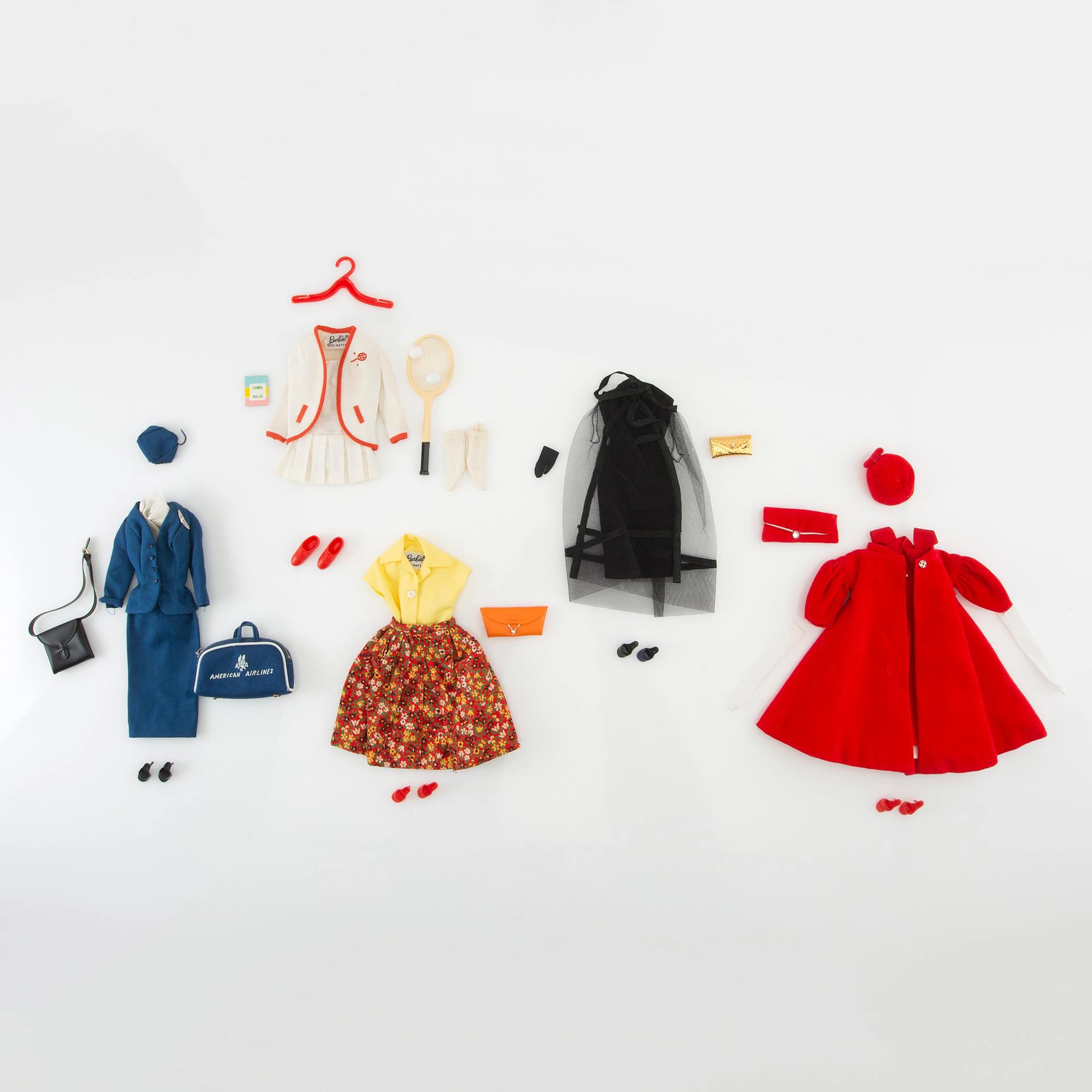 Barbie clothes 5 sets