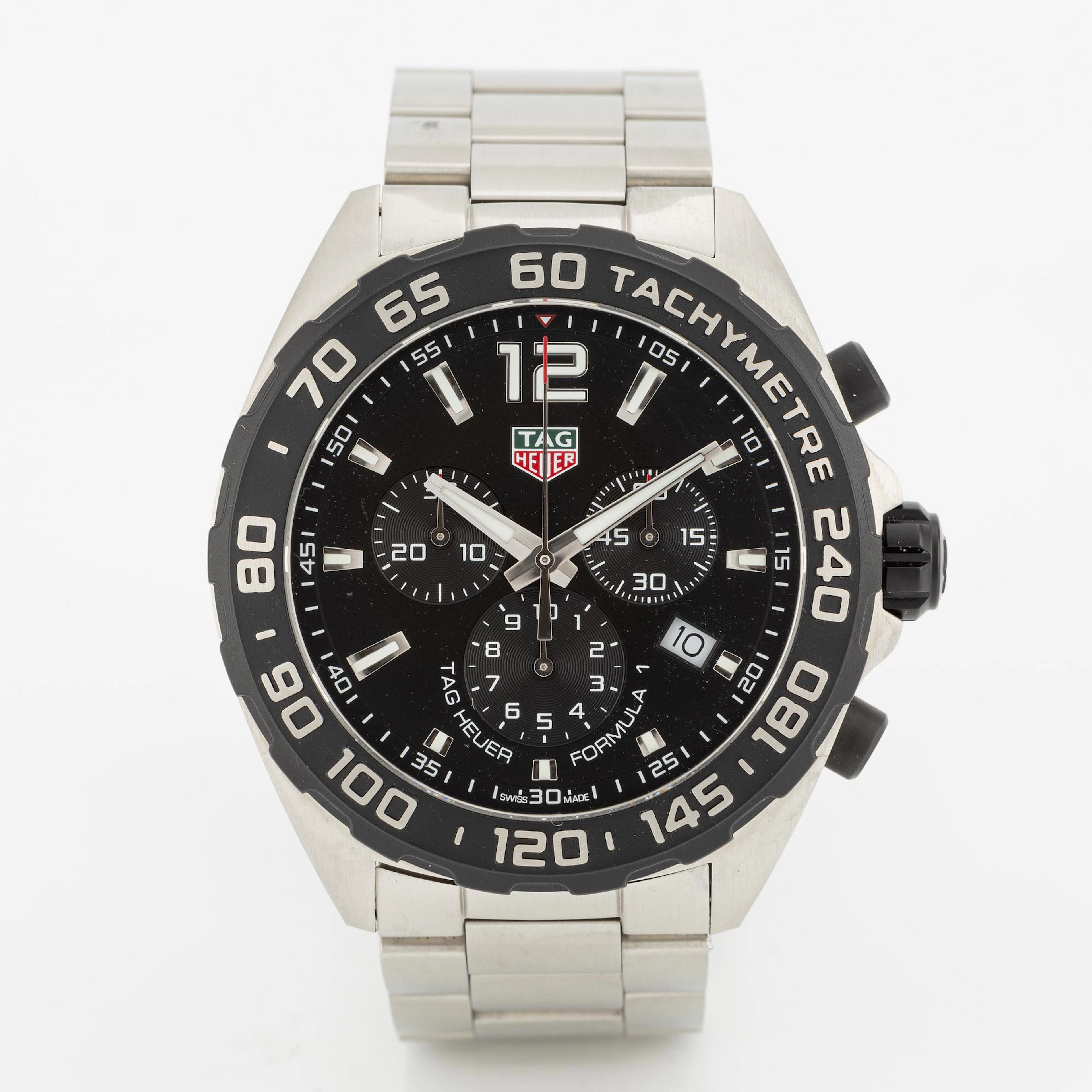 Tag Heuer, Formula 1, chronograph, wristwatch, 43 mm
