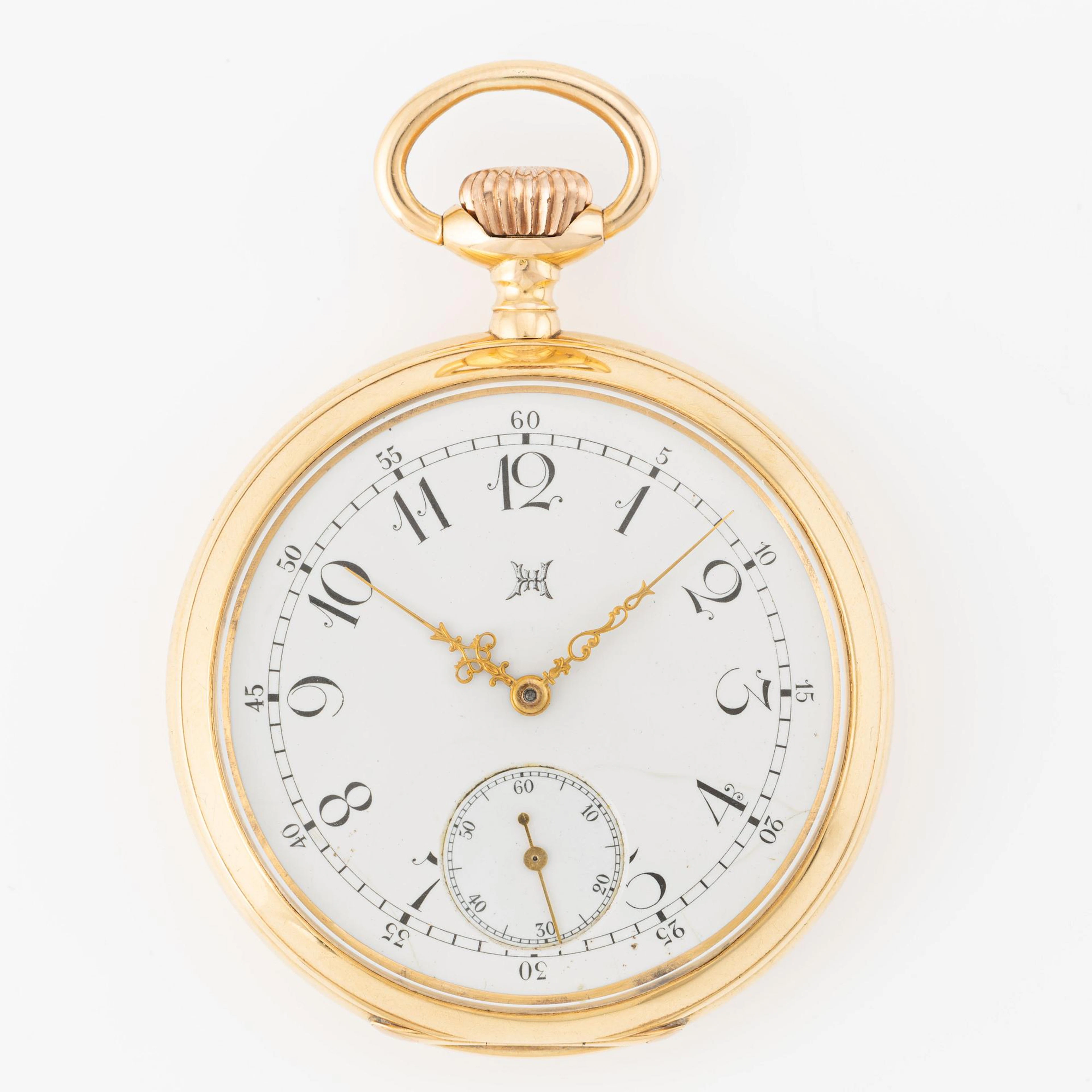 Halda, pocket watch, 50.5 mm.