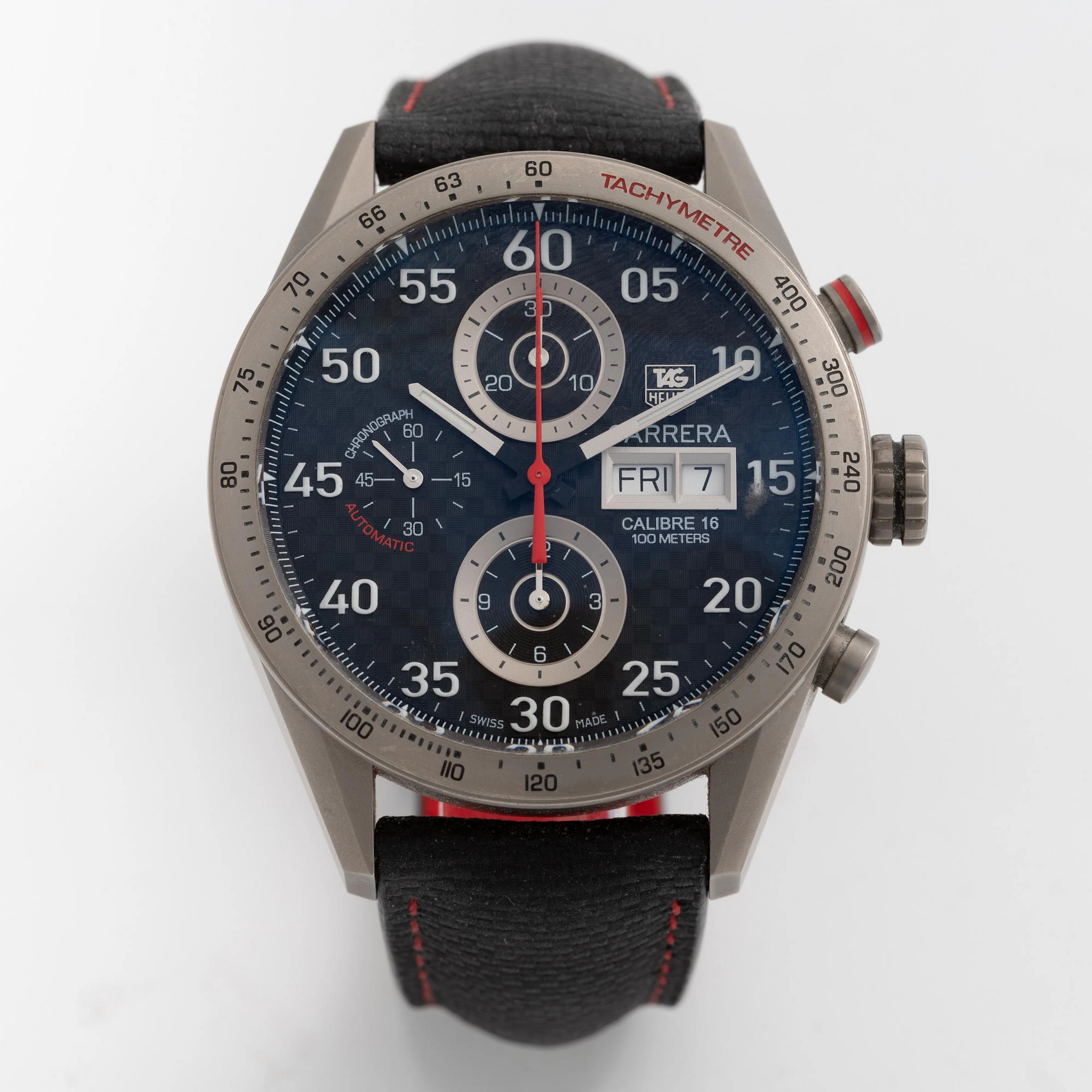 TAG Heuer, Carrera, wristwatch, chronograph, 43 mm