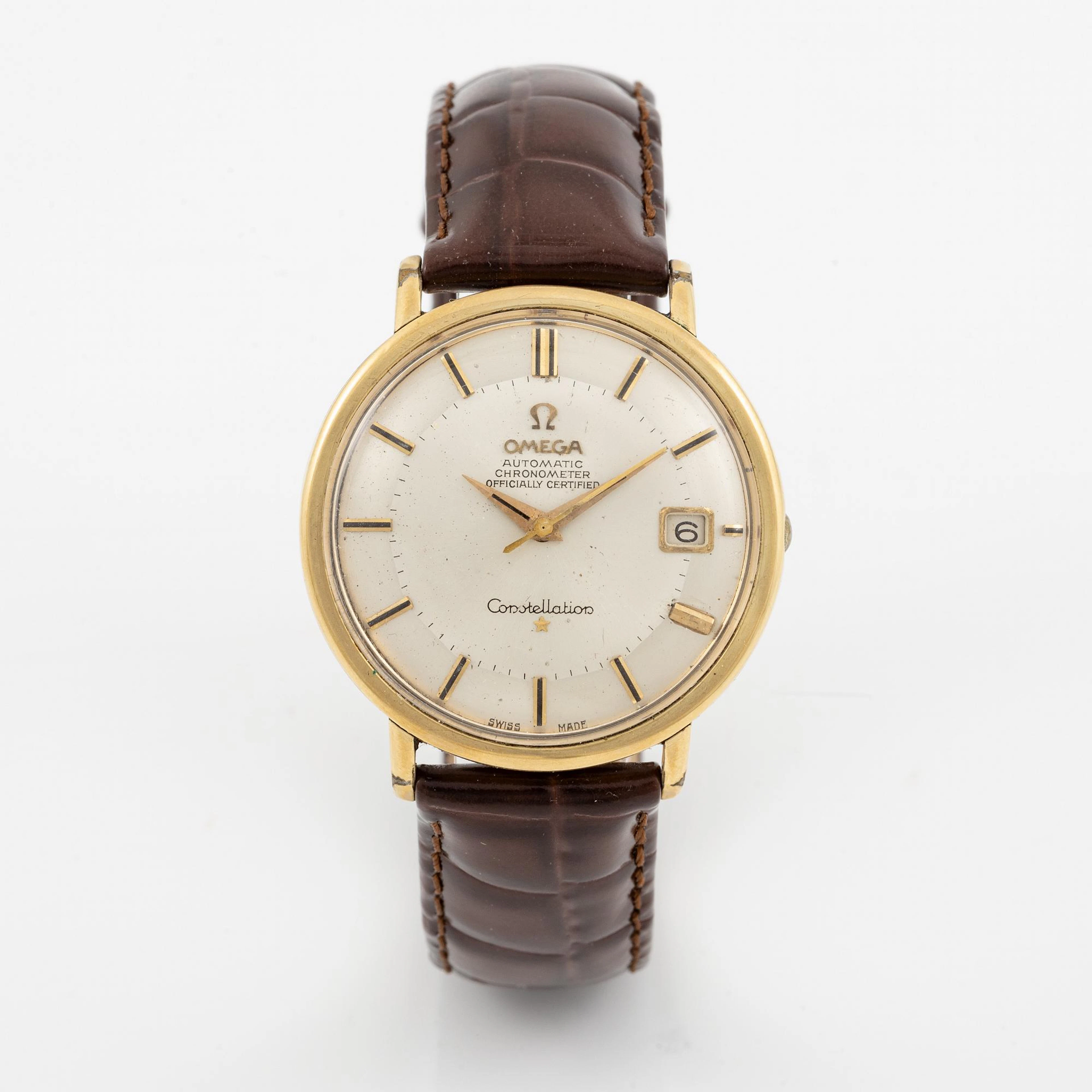 Omega, Constellation, "Pie-Pan", wristwatch, 35,5 mm.