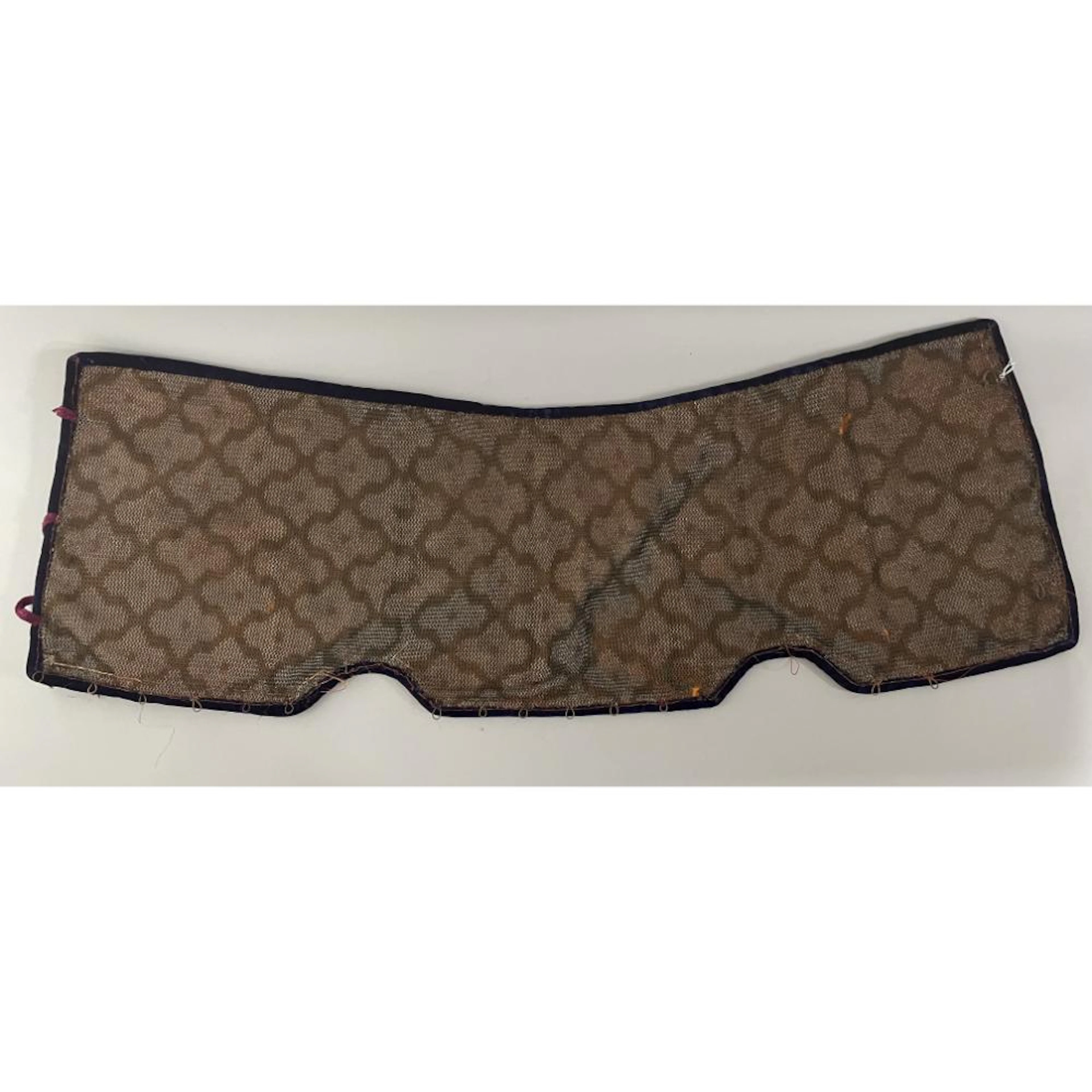 TWO ELEMENTS OF ASIAN MAIL AND FABRIC ARMOUR, LATE 19TH CENTURY