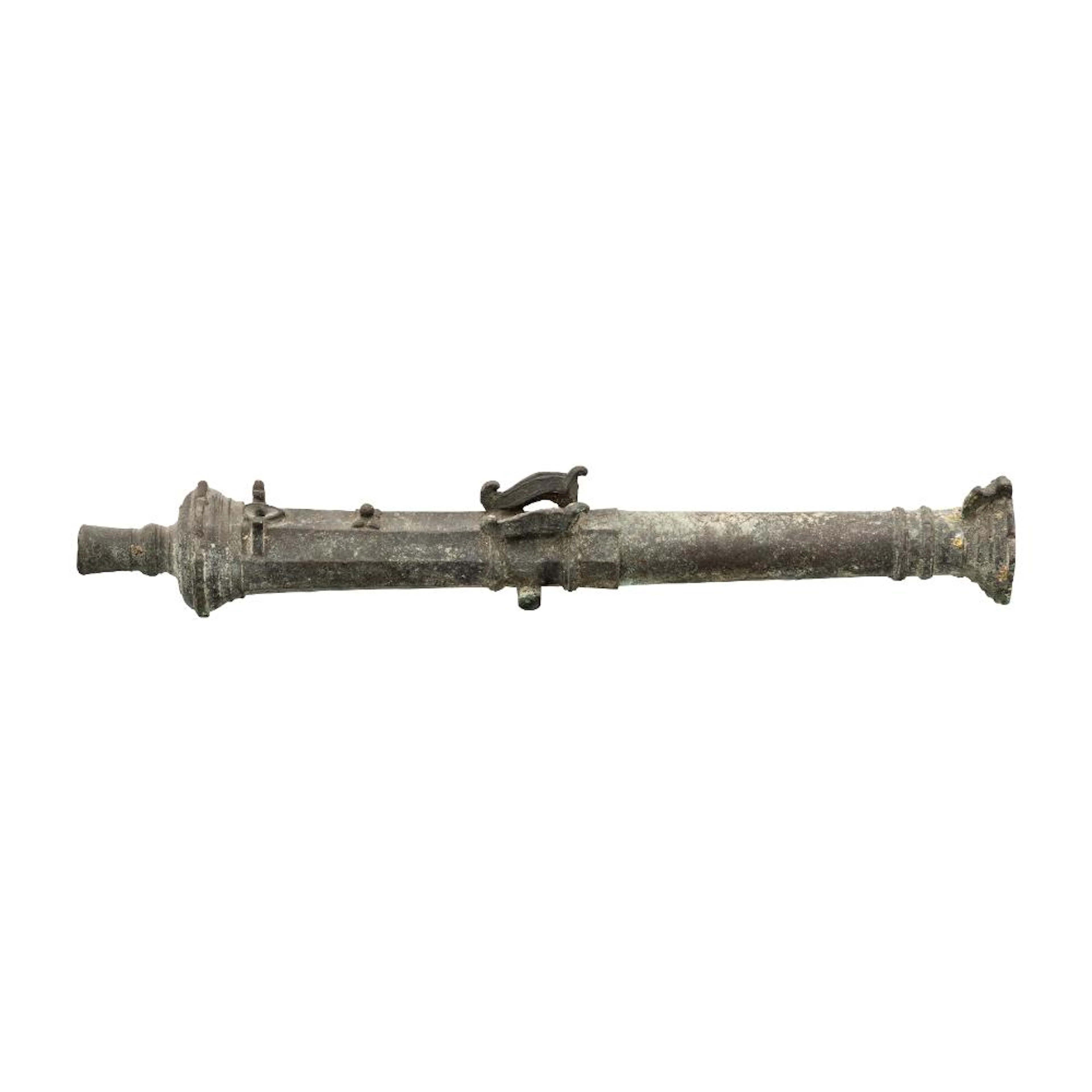 ? A SMALL SOUTH EAST ASIAN BRONZE SWIVEL GUN (LANTAKA), 19TH CENTURY