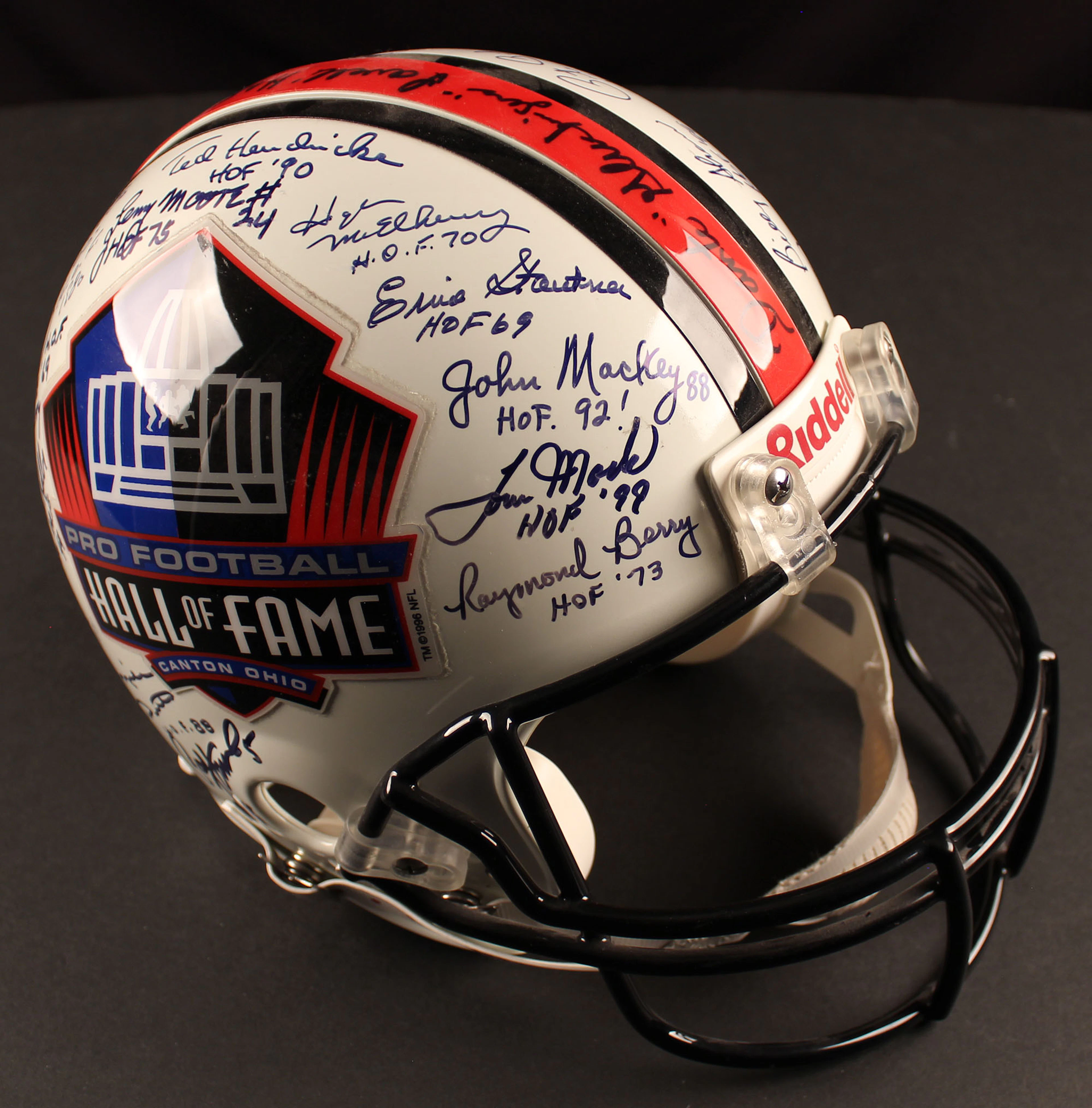 Riddell Pro Line Full Size Pro Football Hall of Fame Football...