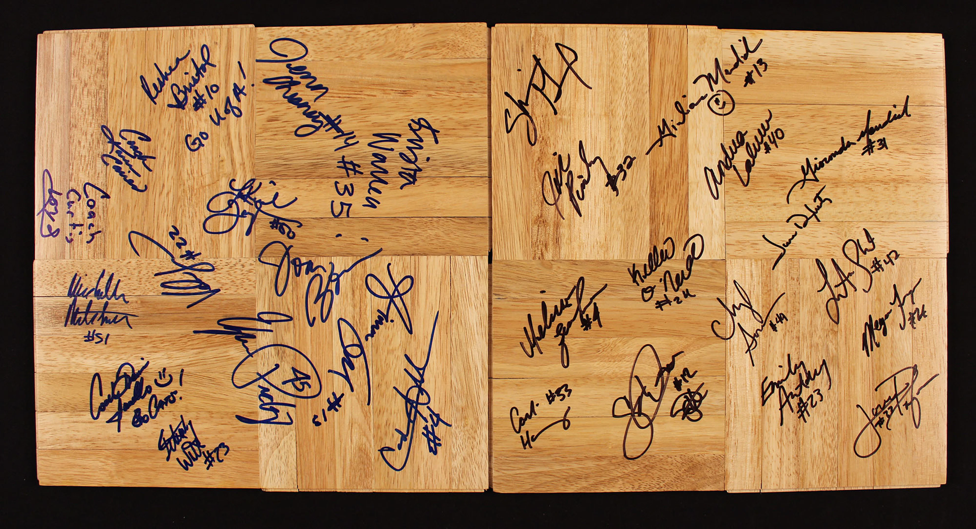 Lot of (2) Washington Huskies and Arizona Wildcats Women’s Basketball...
